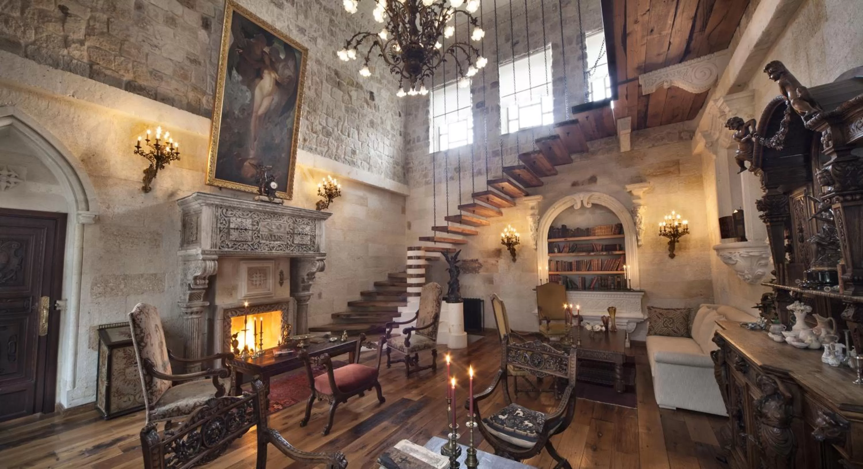 Lobby or reception in Sacred House