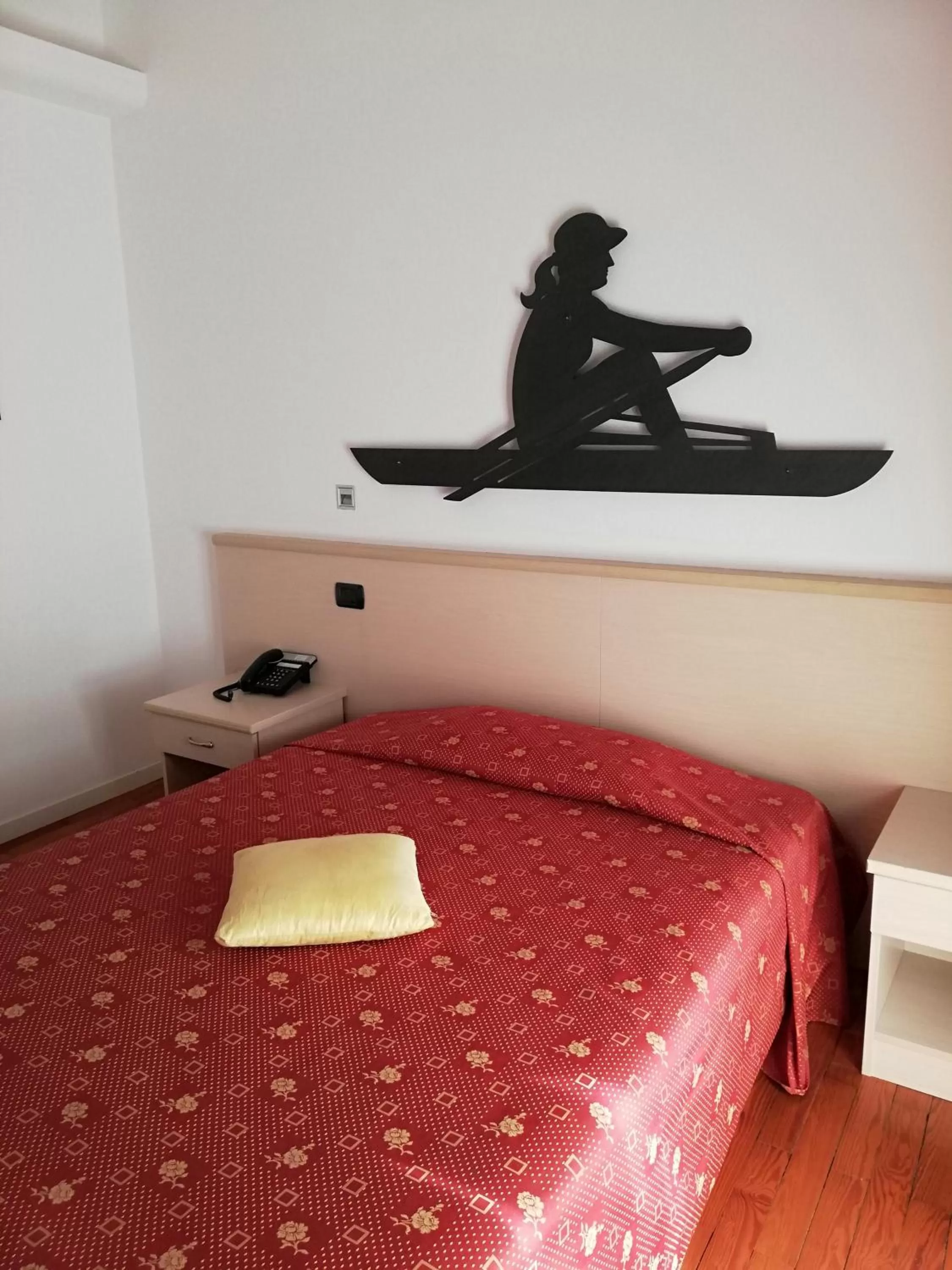 Bed in Hotel Fioroni