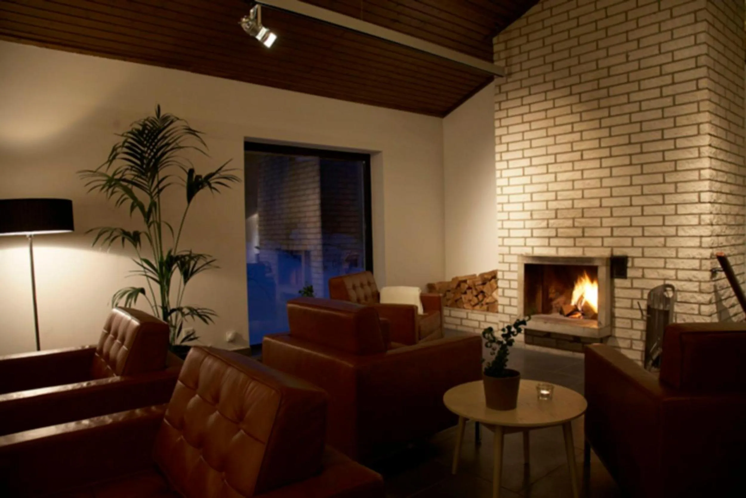 Communal lounge/ TV room in Hotel Njord