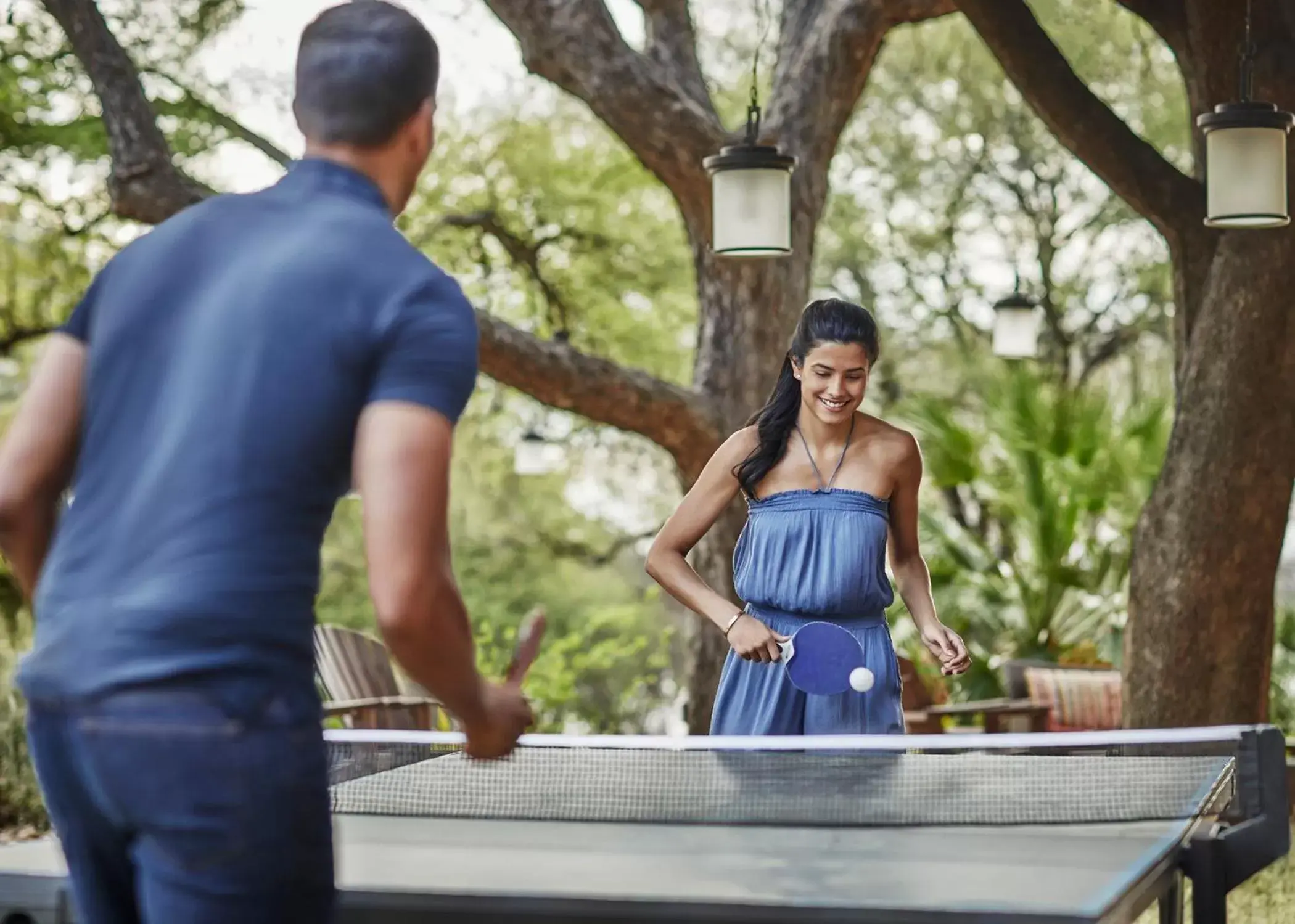 Table tennis in Four Seasons Hotel Austin