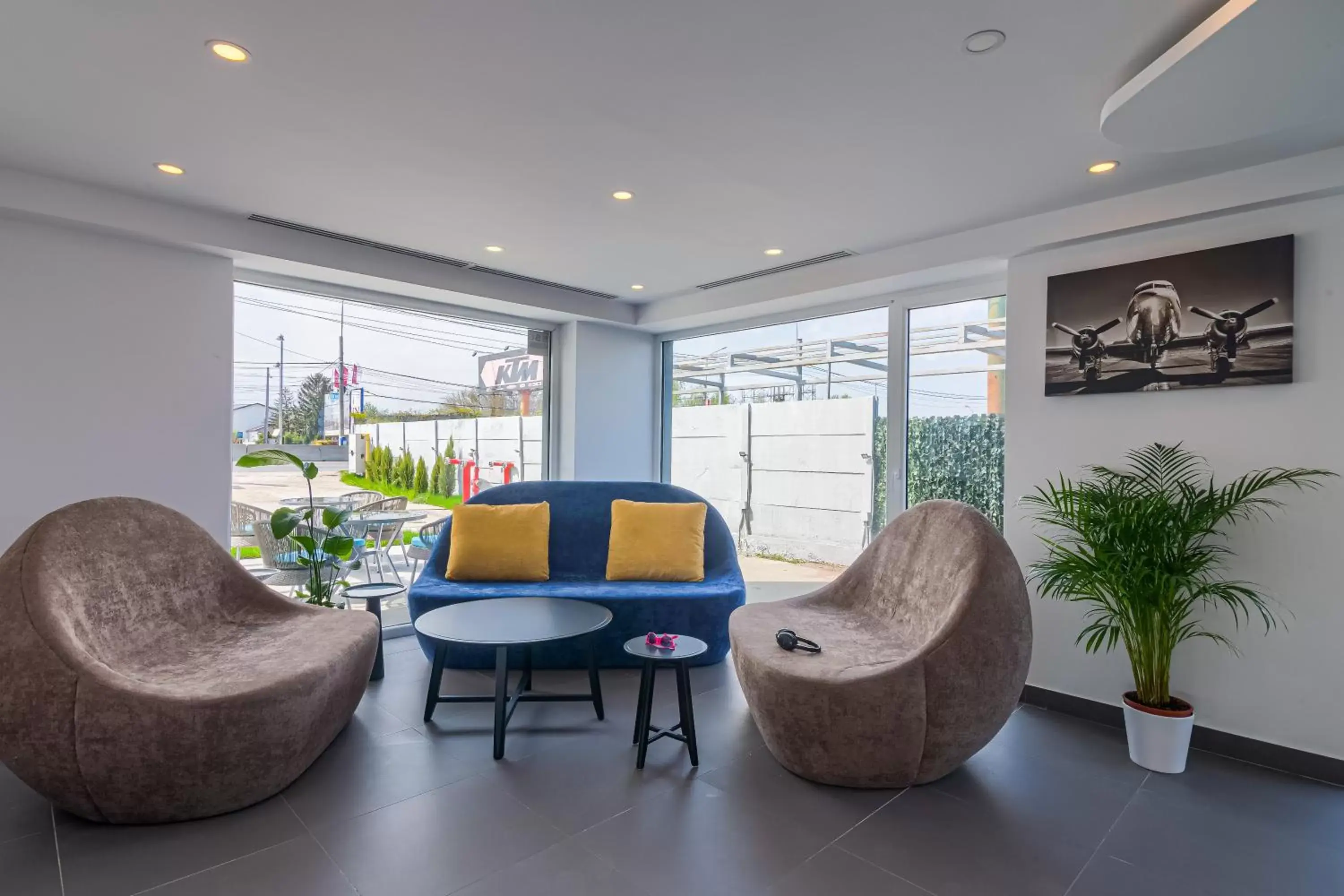 Seating Area in Ibis Styles Bucharest Airport