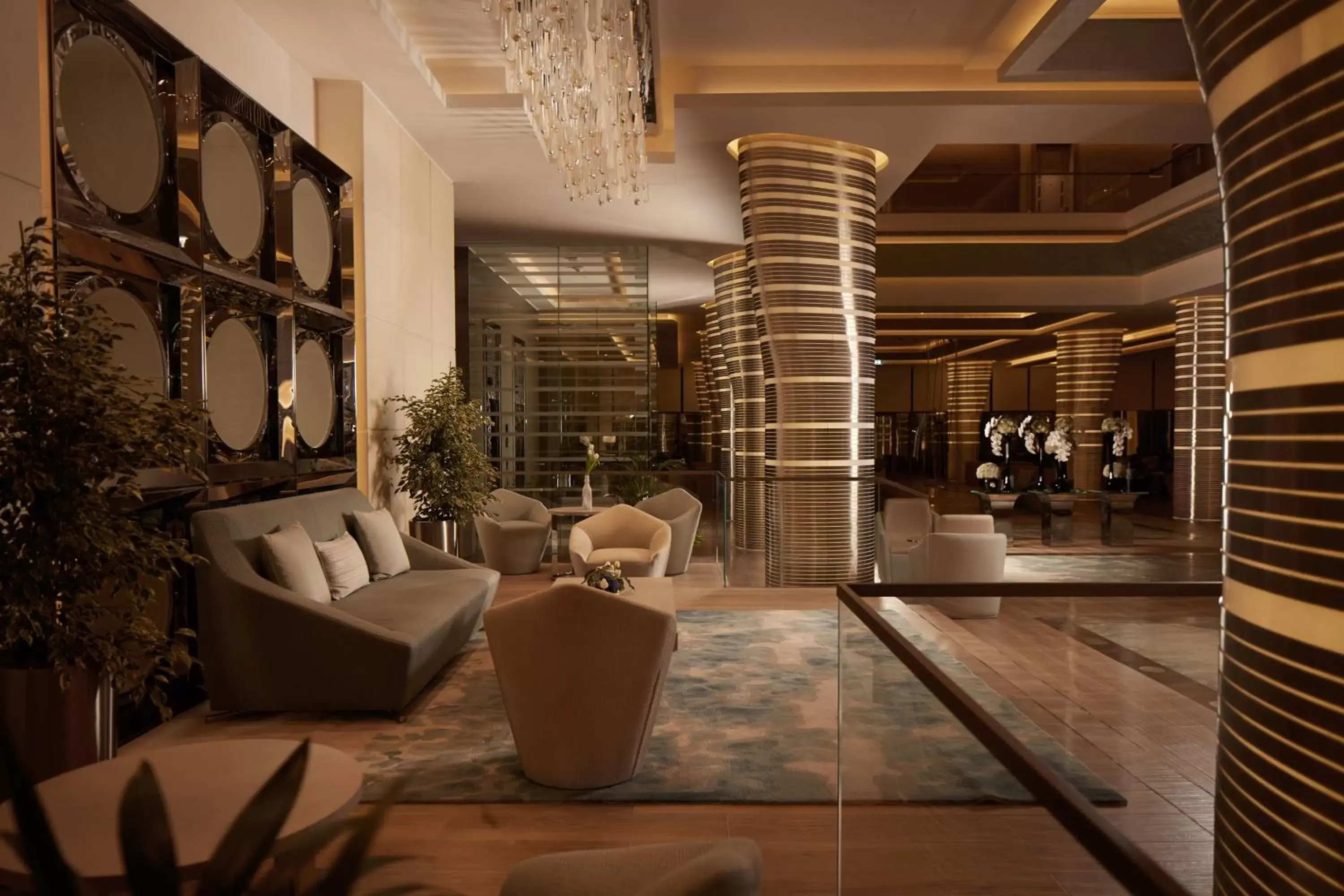 Lobby or reception in Royal M Hotel & Resort Abu Dhabi