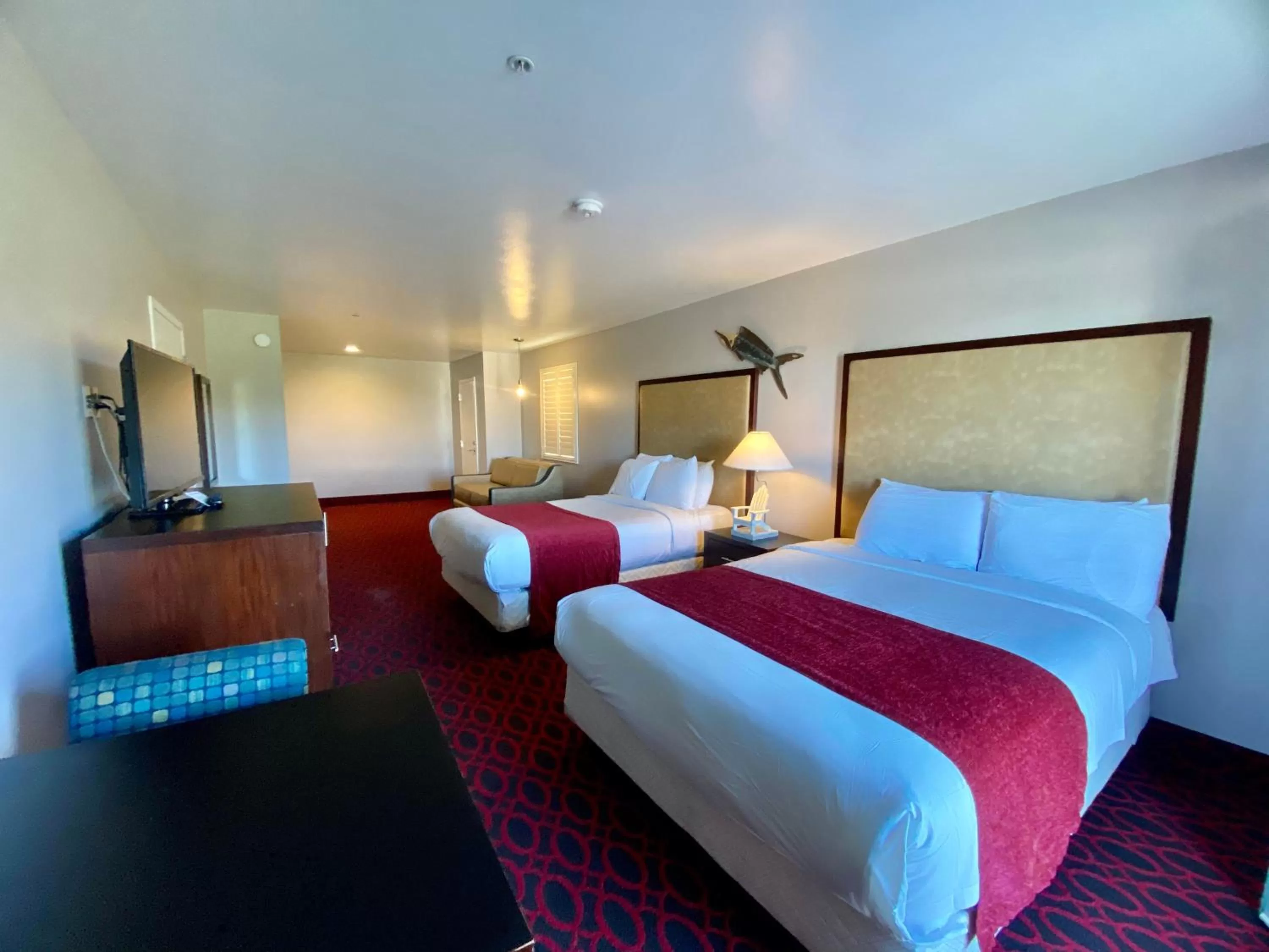 Bed in Morro Shores Inn And Suites