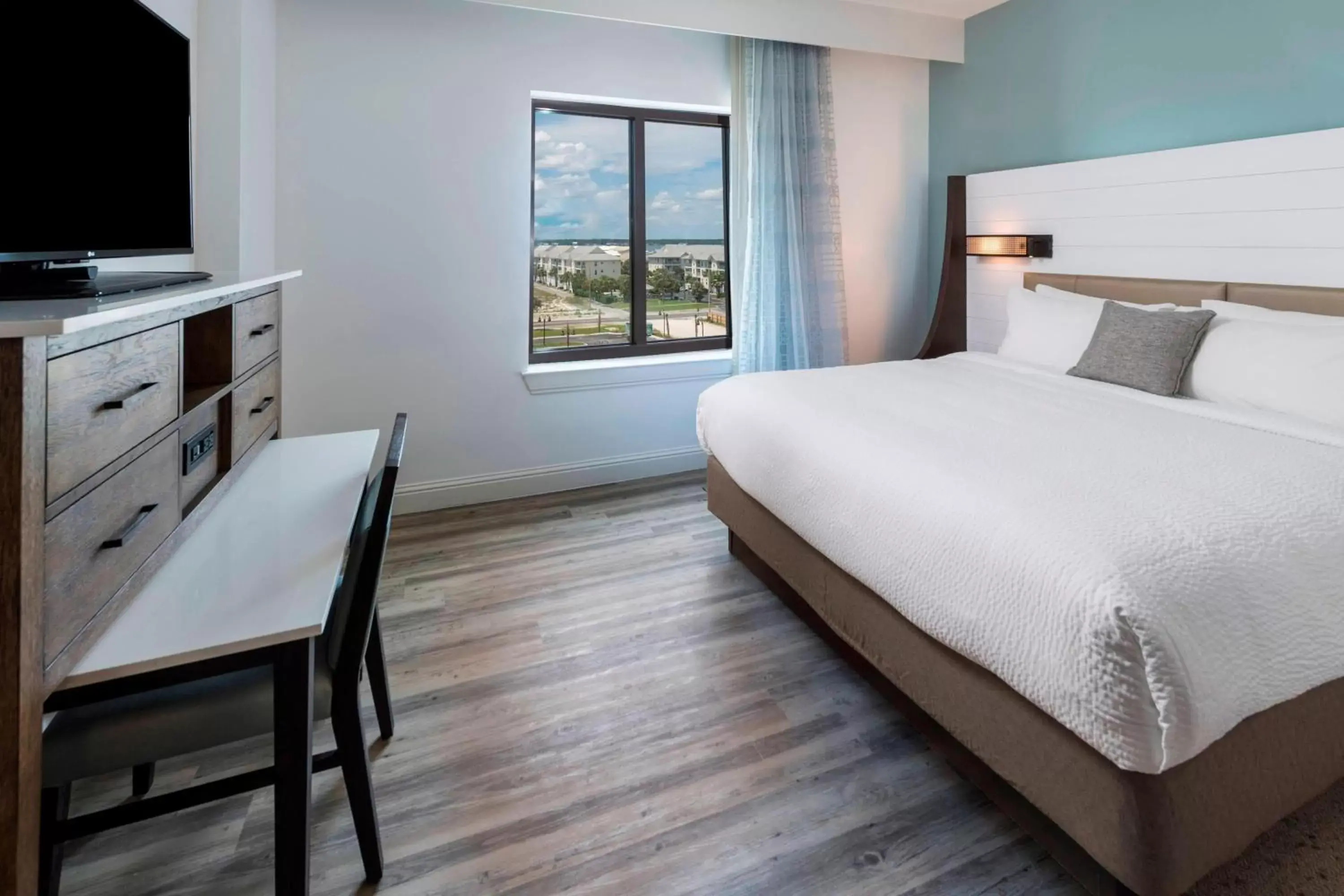 Bedroom, Bed in SpringHill Suites by Marriott Navarre Beach