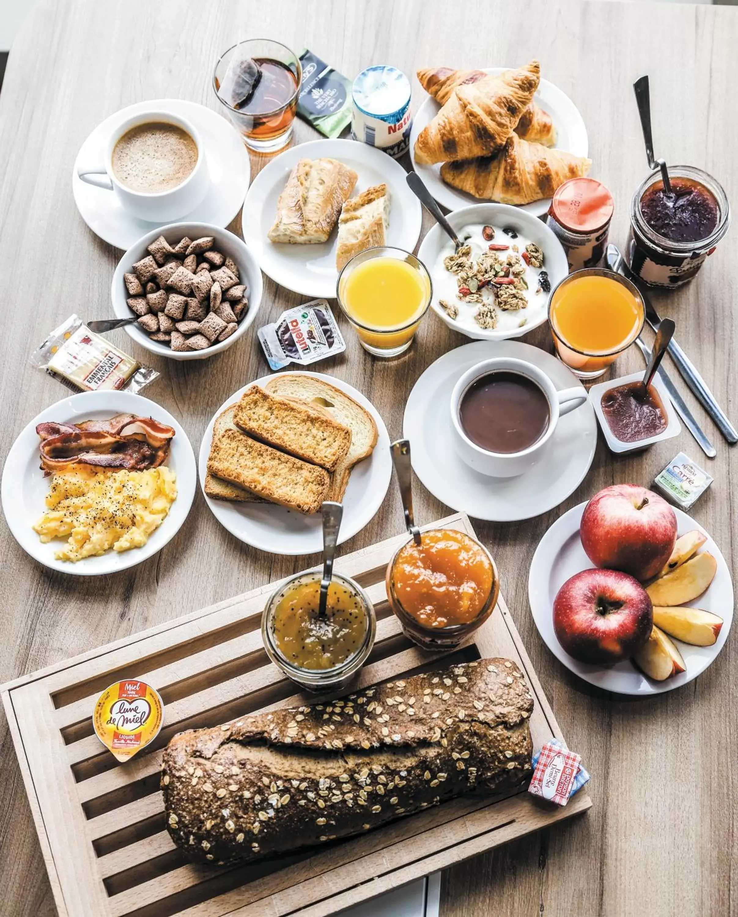 Food close-up, Breakfast in B&B HOTEL Rothrist Olten