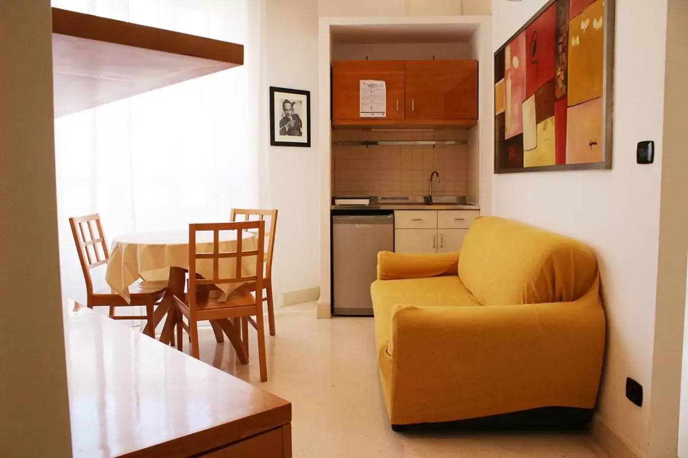 Living room, Dining Area in Residence Arco Antico