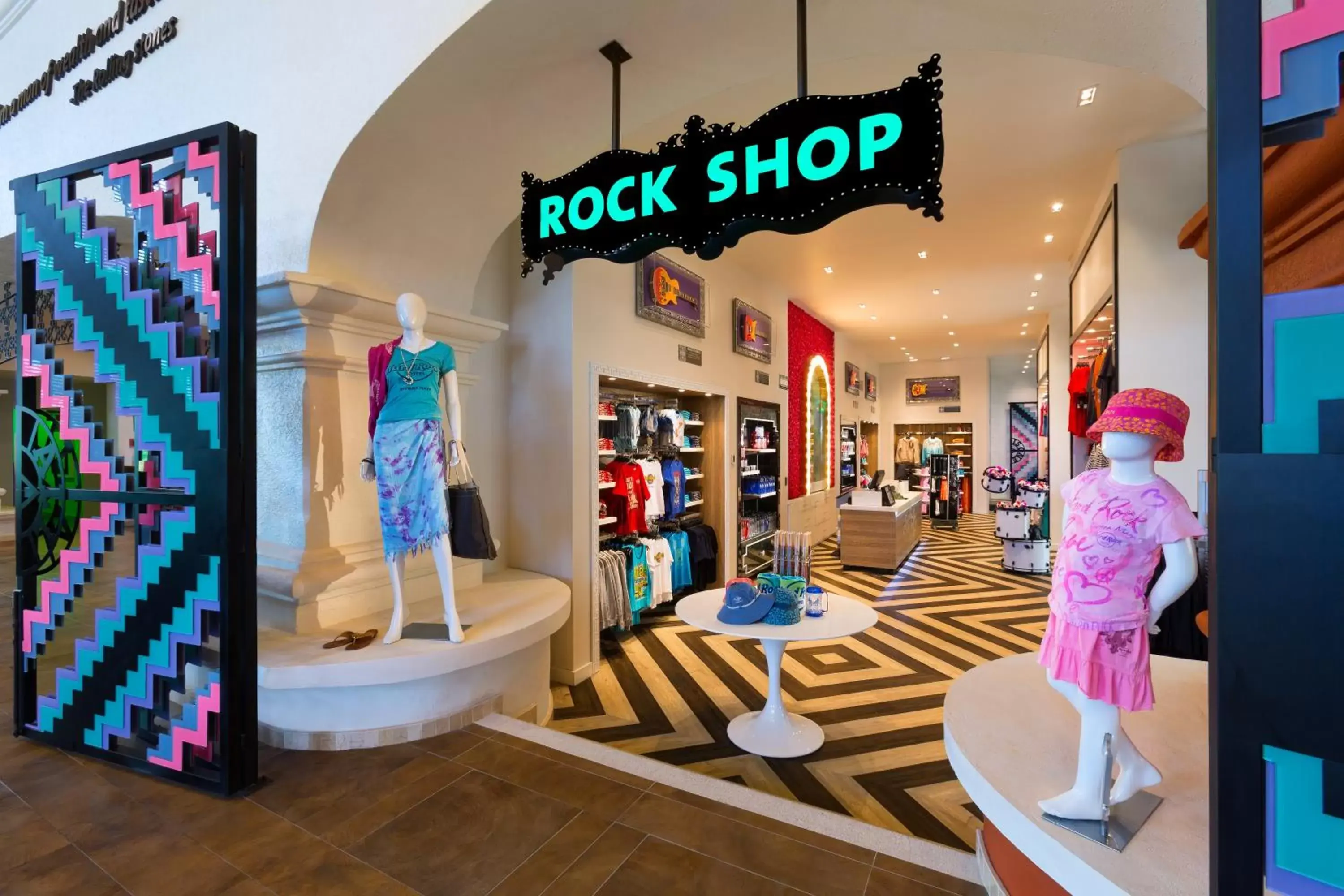 On-site shops in Hard Rock Hotel Riviera Maya- Heaven Section (Adults Only) All Inclusive