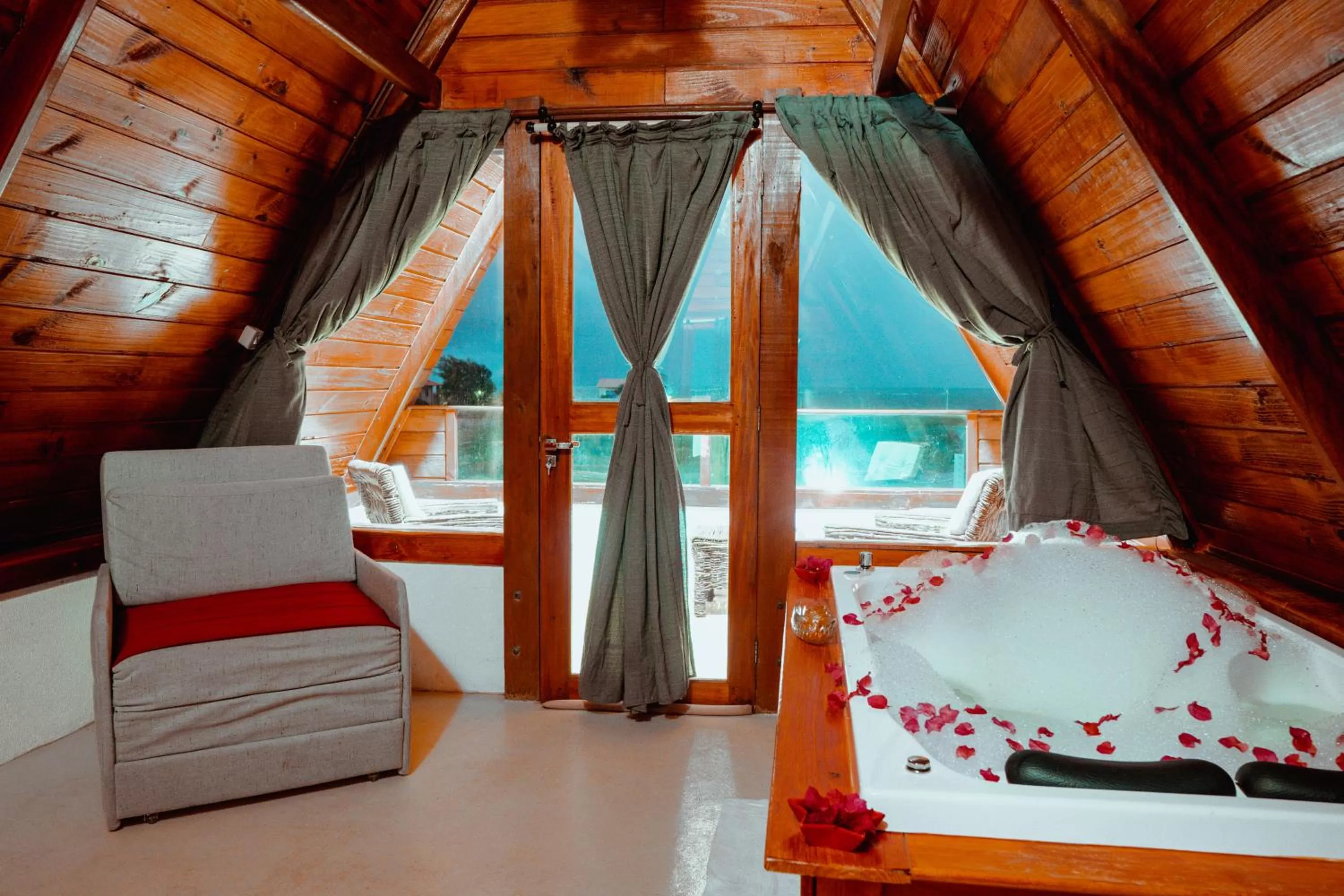 Bed in Pousada Village Sonhos Camocim