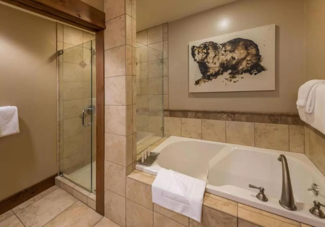 Bathroom in East West Hospitality at Tahoe