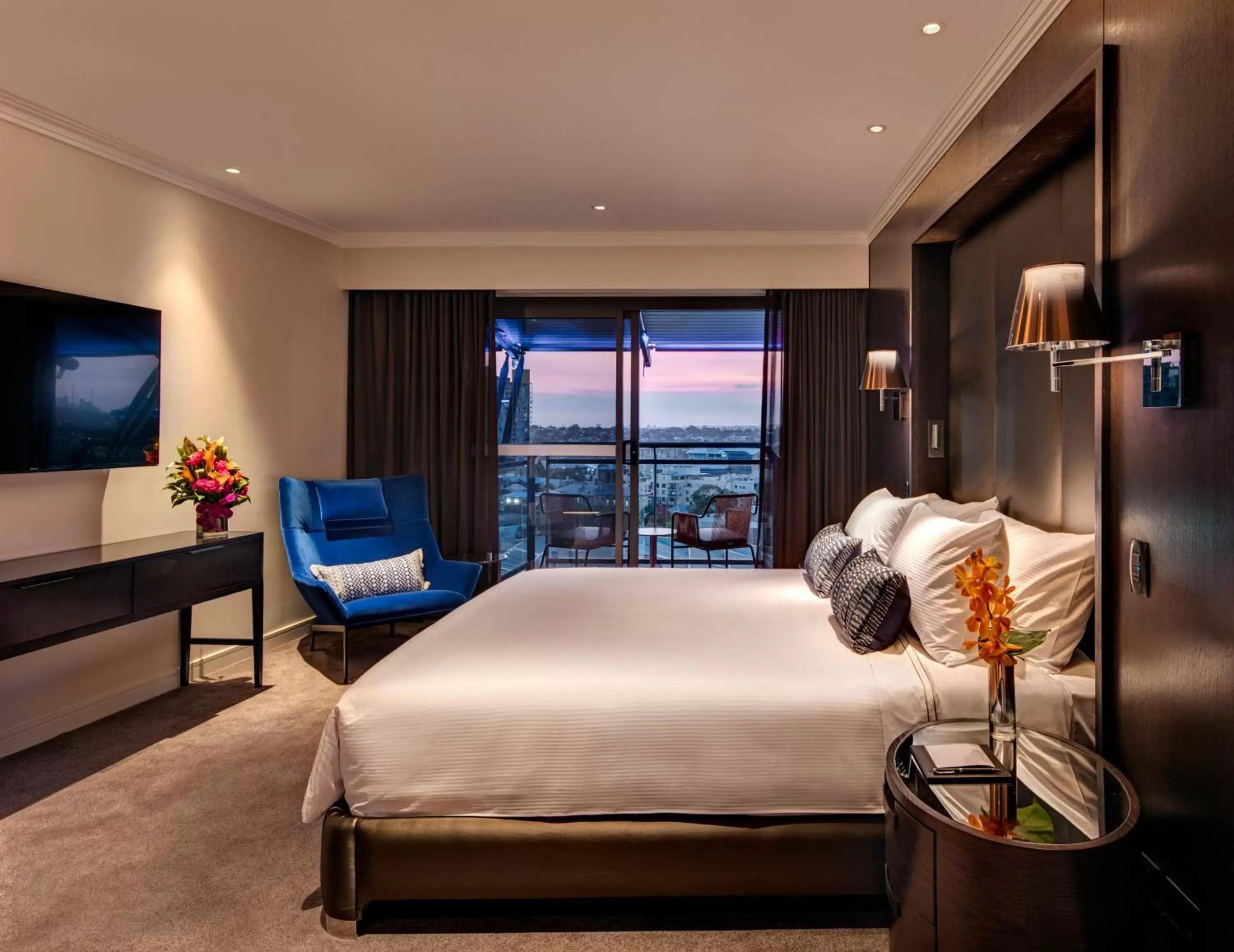 Bedroom in The Star Grand Hotel and Residences Sydney