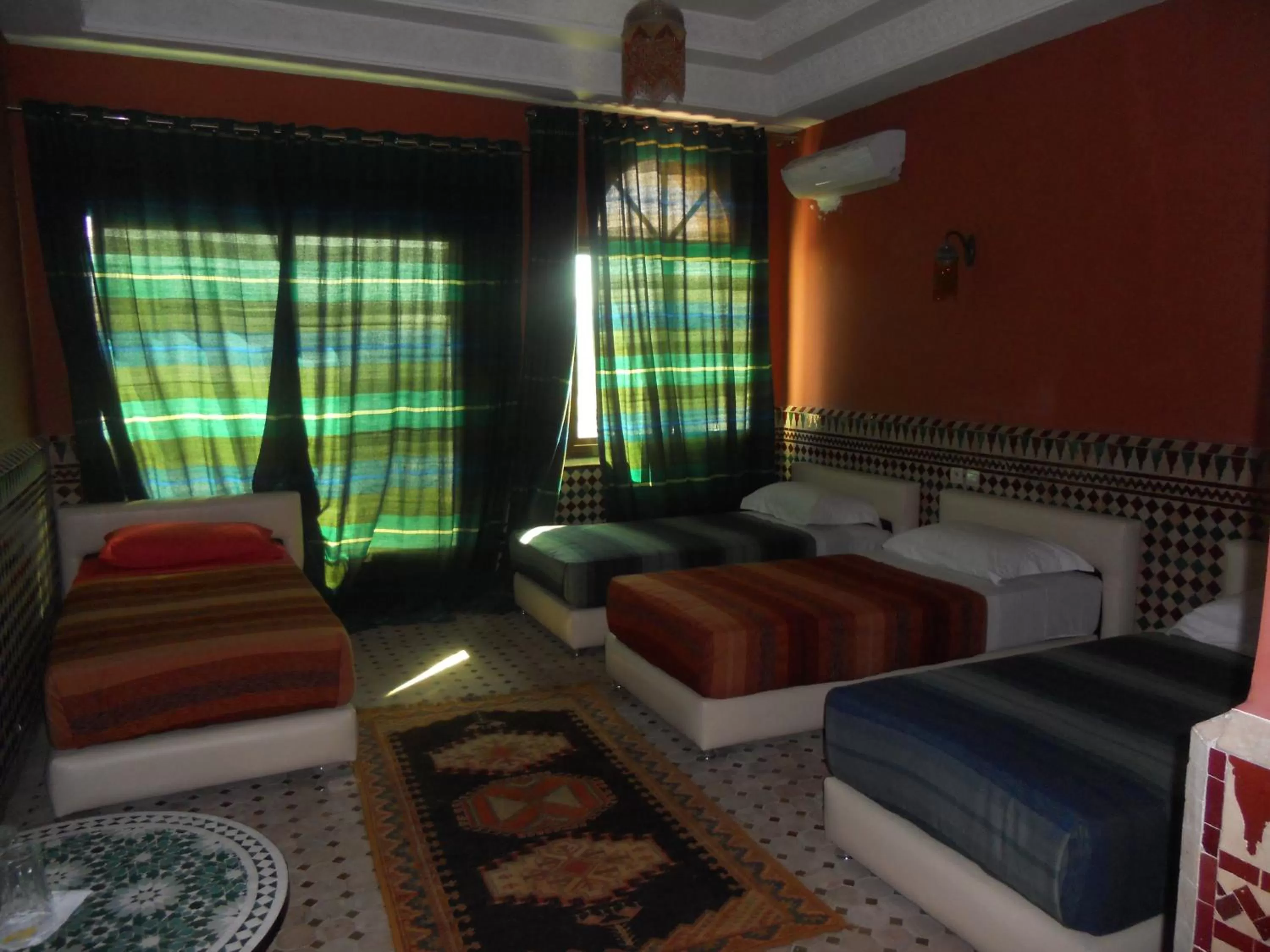 Bed in Riad Passiflora
