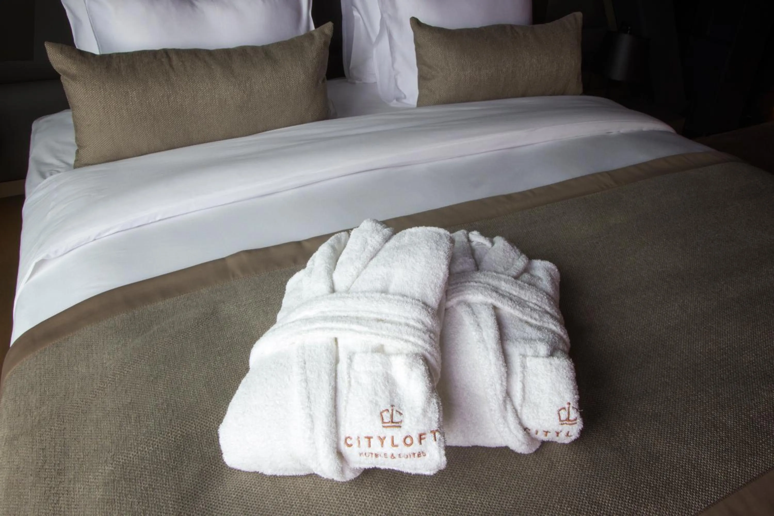 Decorative detail, Bed in Cityloft 81