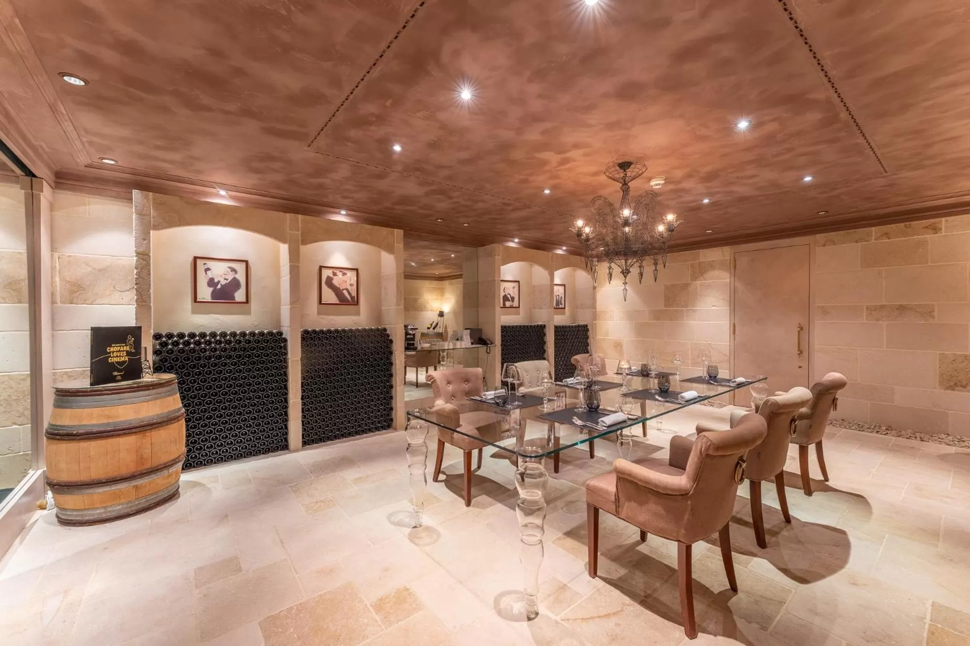 Seating area in Beau Rivage Hotel