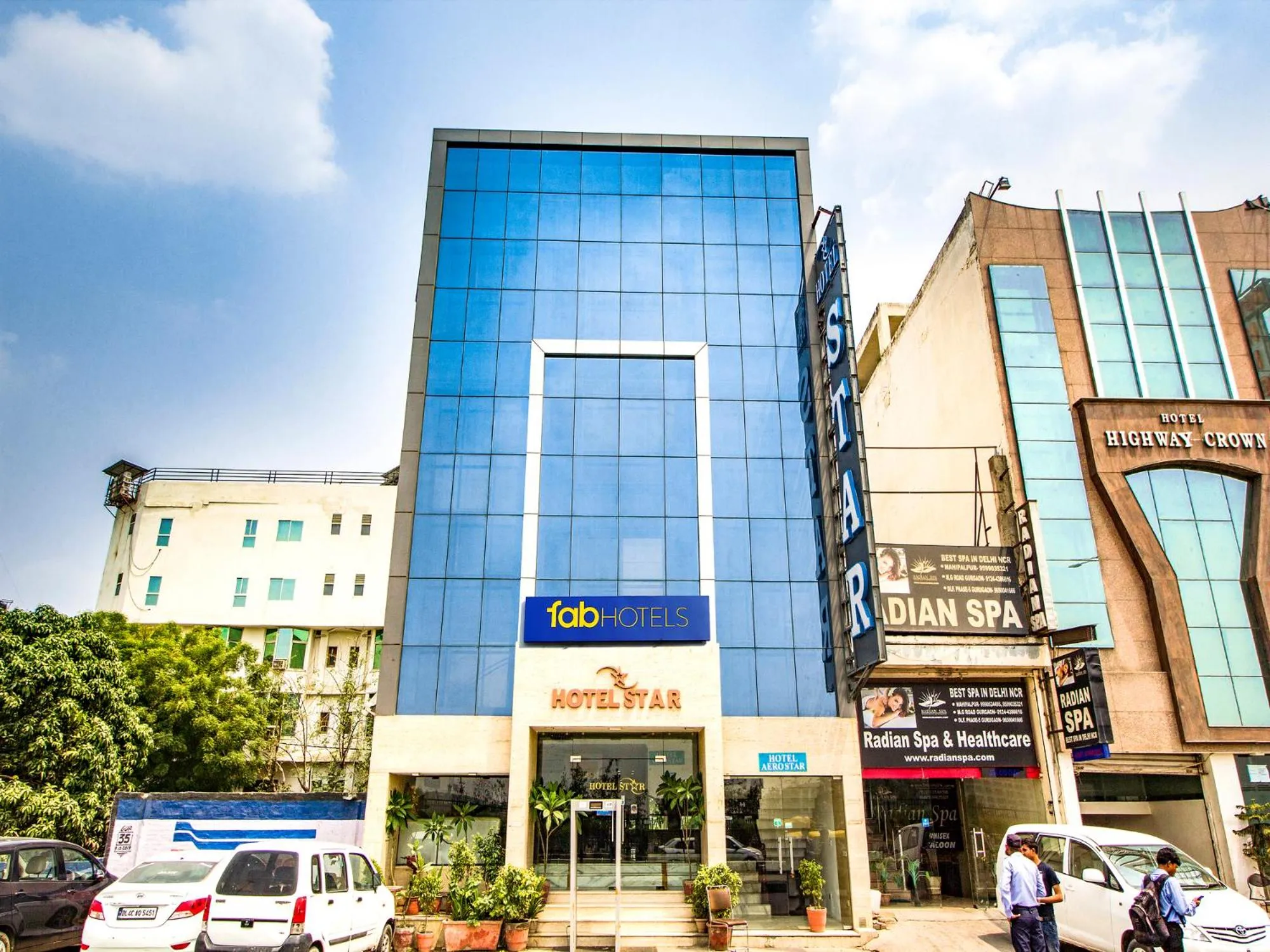 Facade/entrance, Property Building in FabHotel Star Delhi Airport