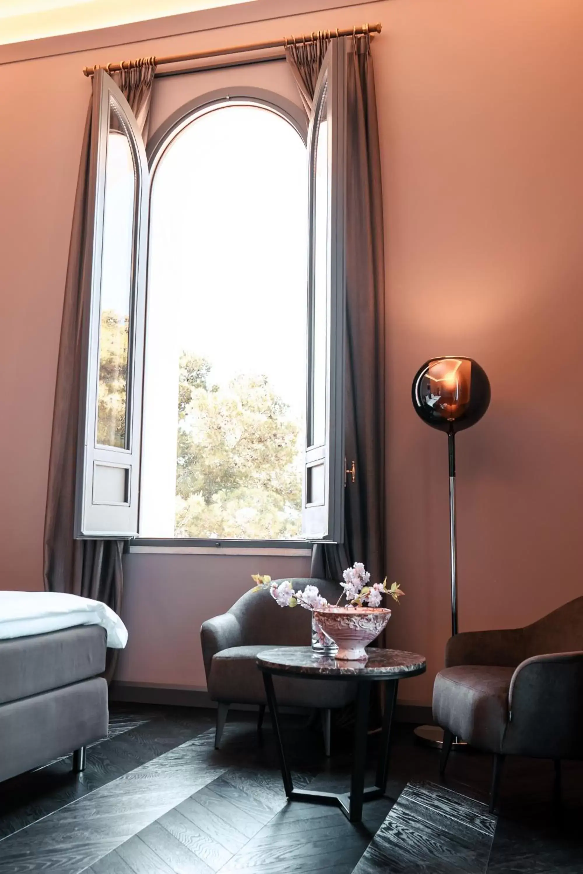 View (from property/room), Bed in Sa Suites View (from property/room), Bed in Sa Suites