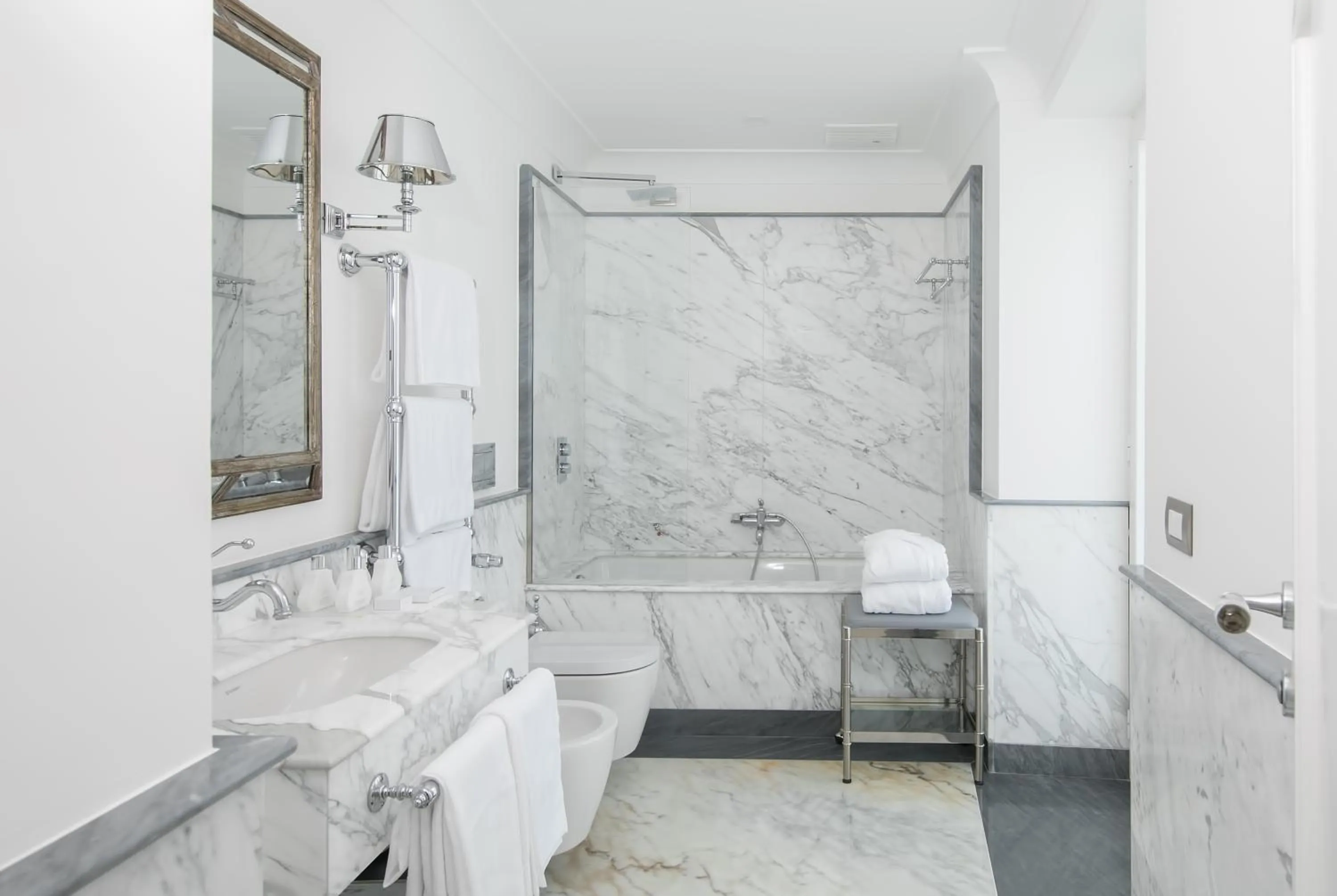 Bathroom in Hotel Villa Franca