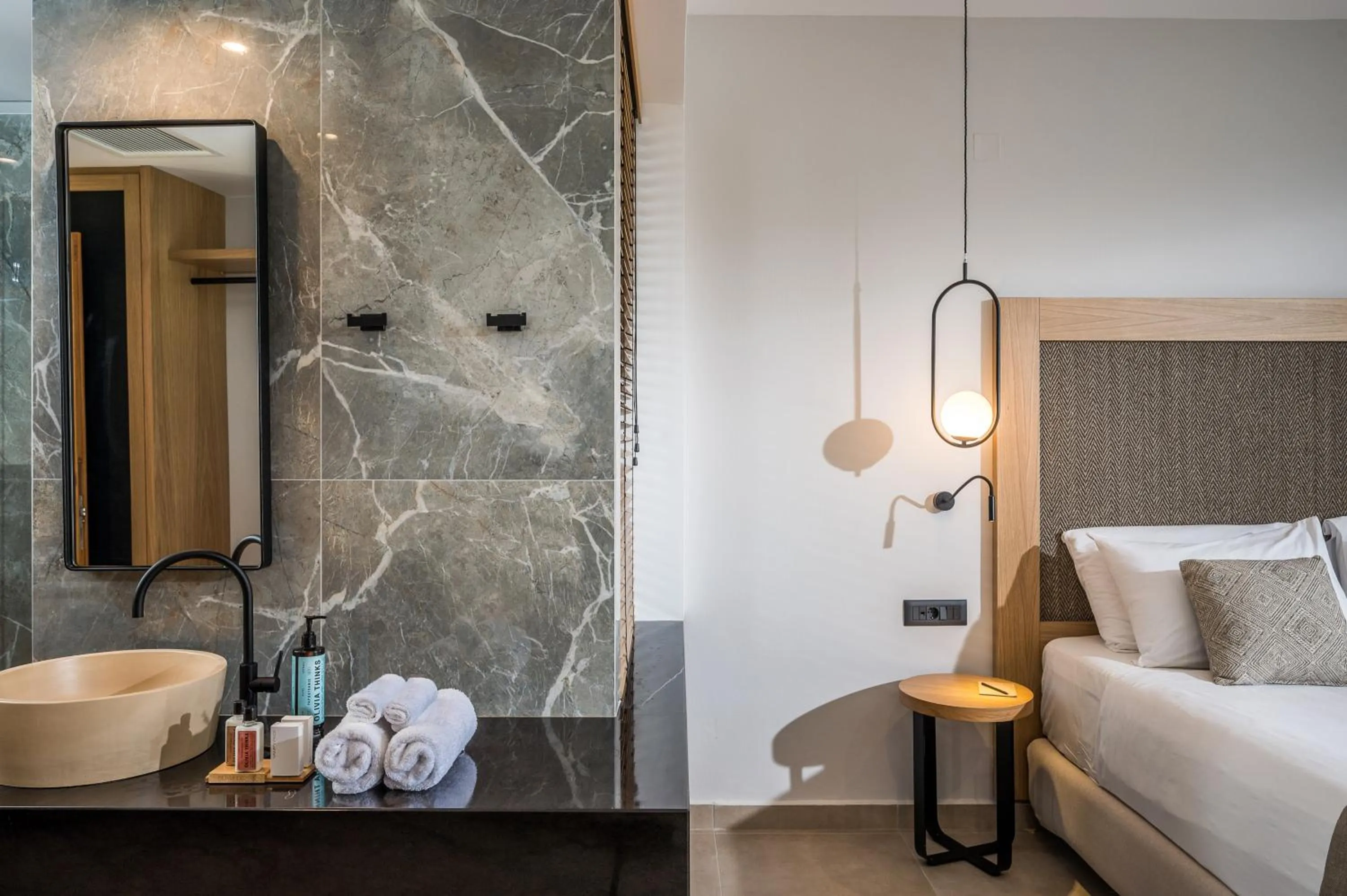 Bed in Stella Palace Aqua Park Resort