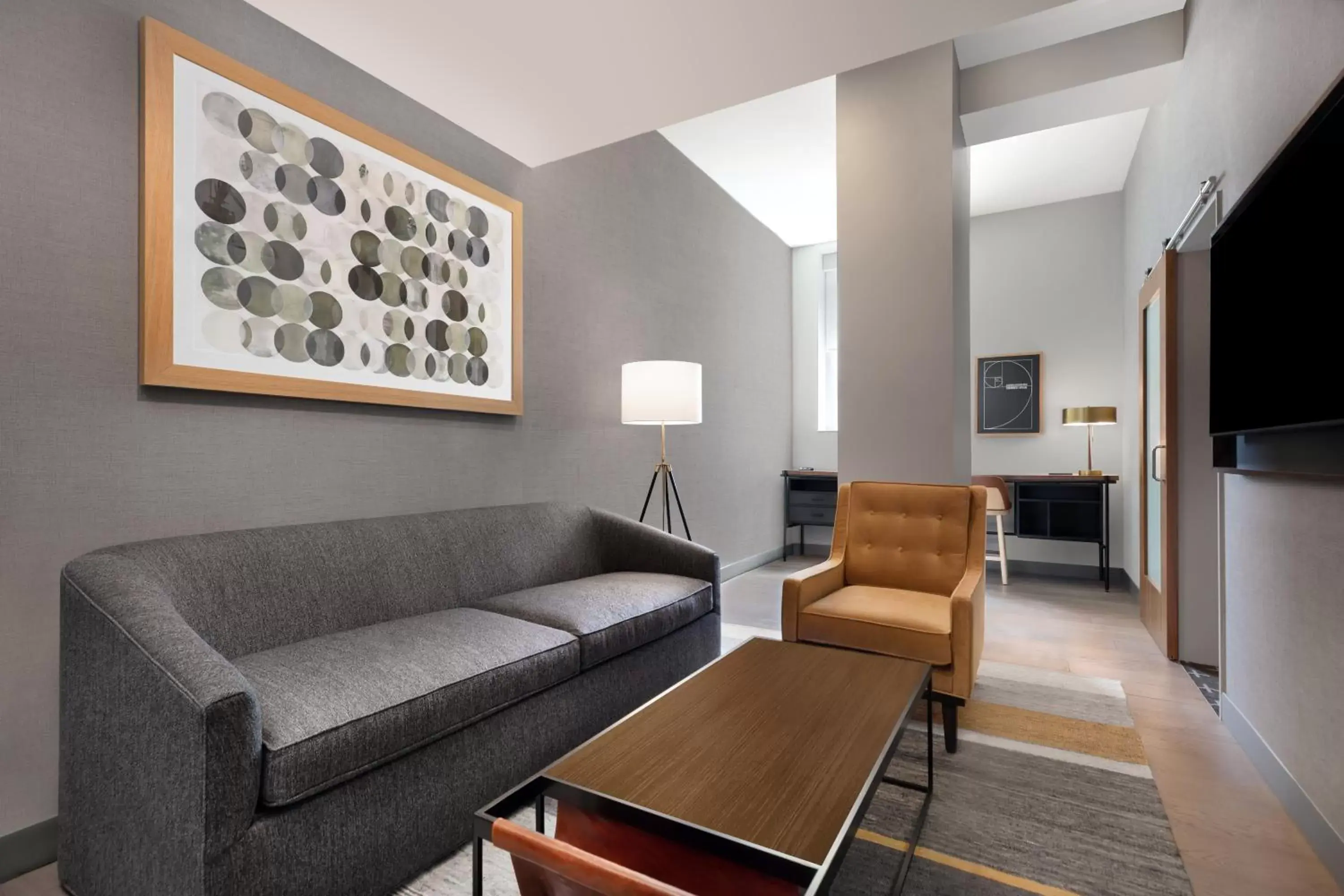 Seating Area in The Slate Denver, Tapestry Collection By Hilton