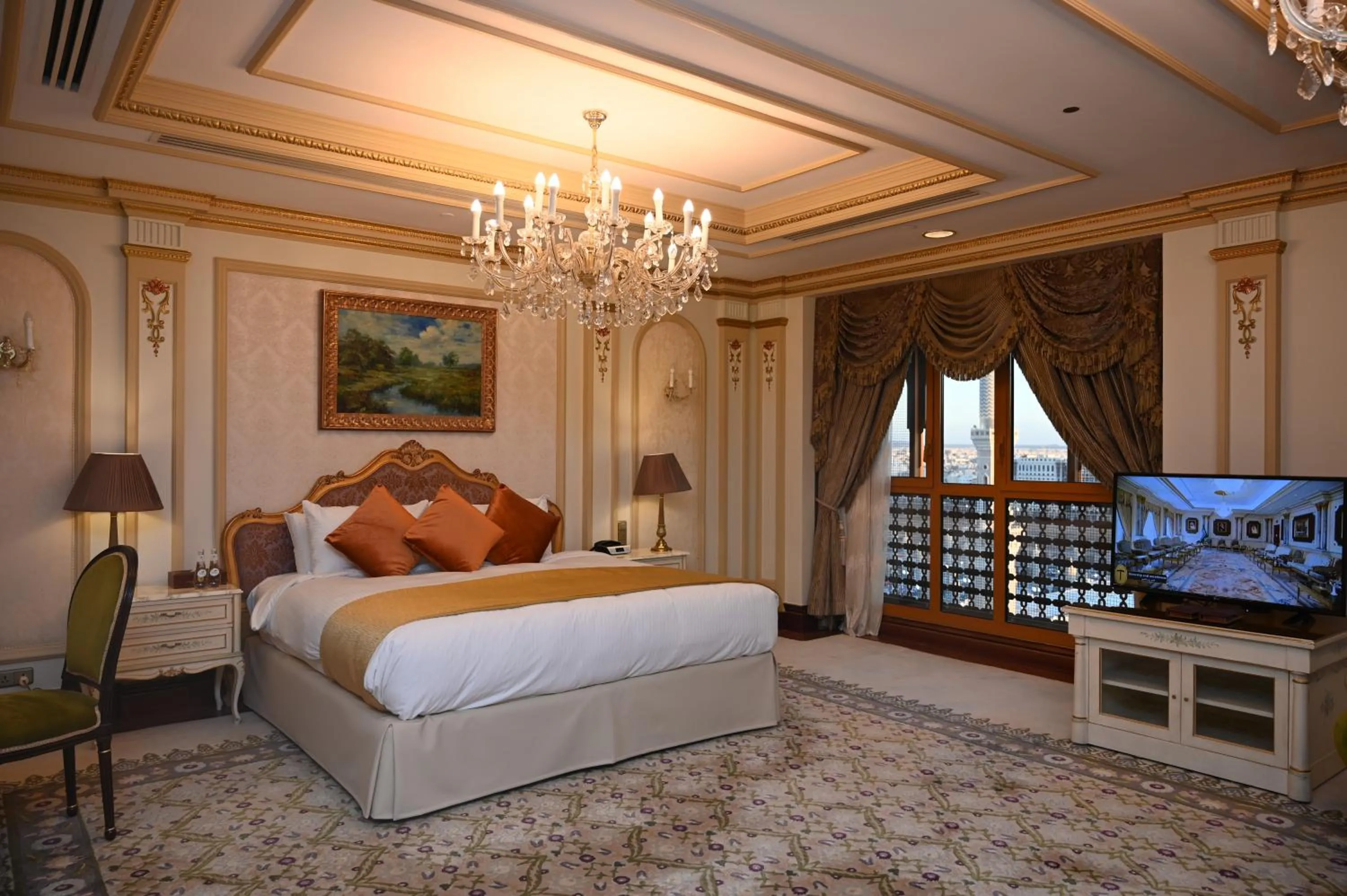 Bed in Dar Al Taqwa Hotel