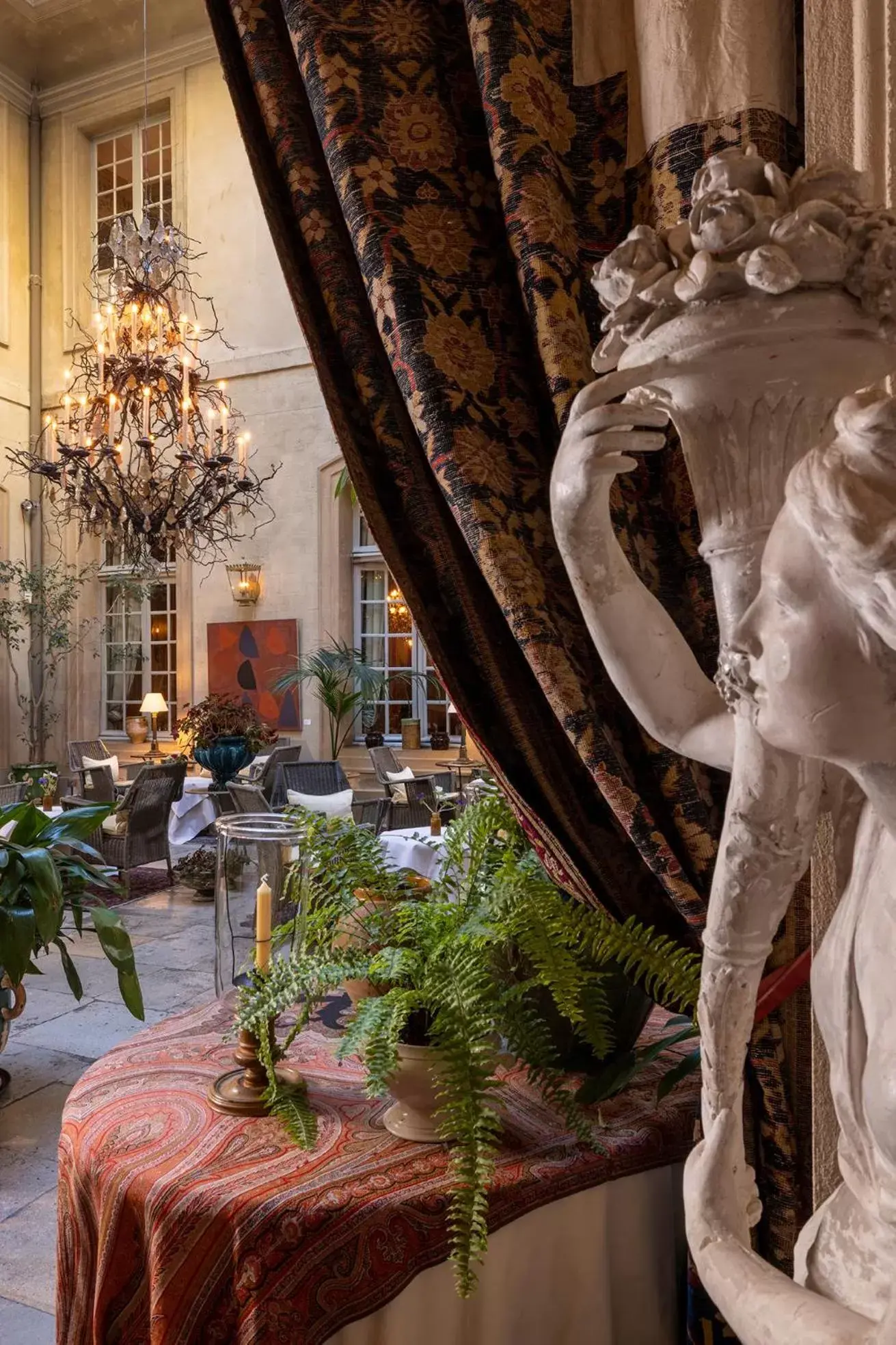 Living room in La Mirande Living room in La Mirande