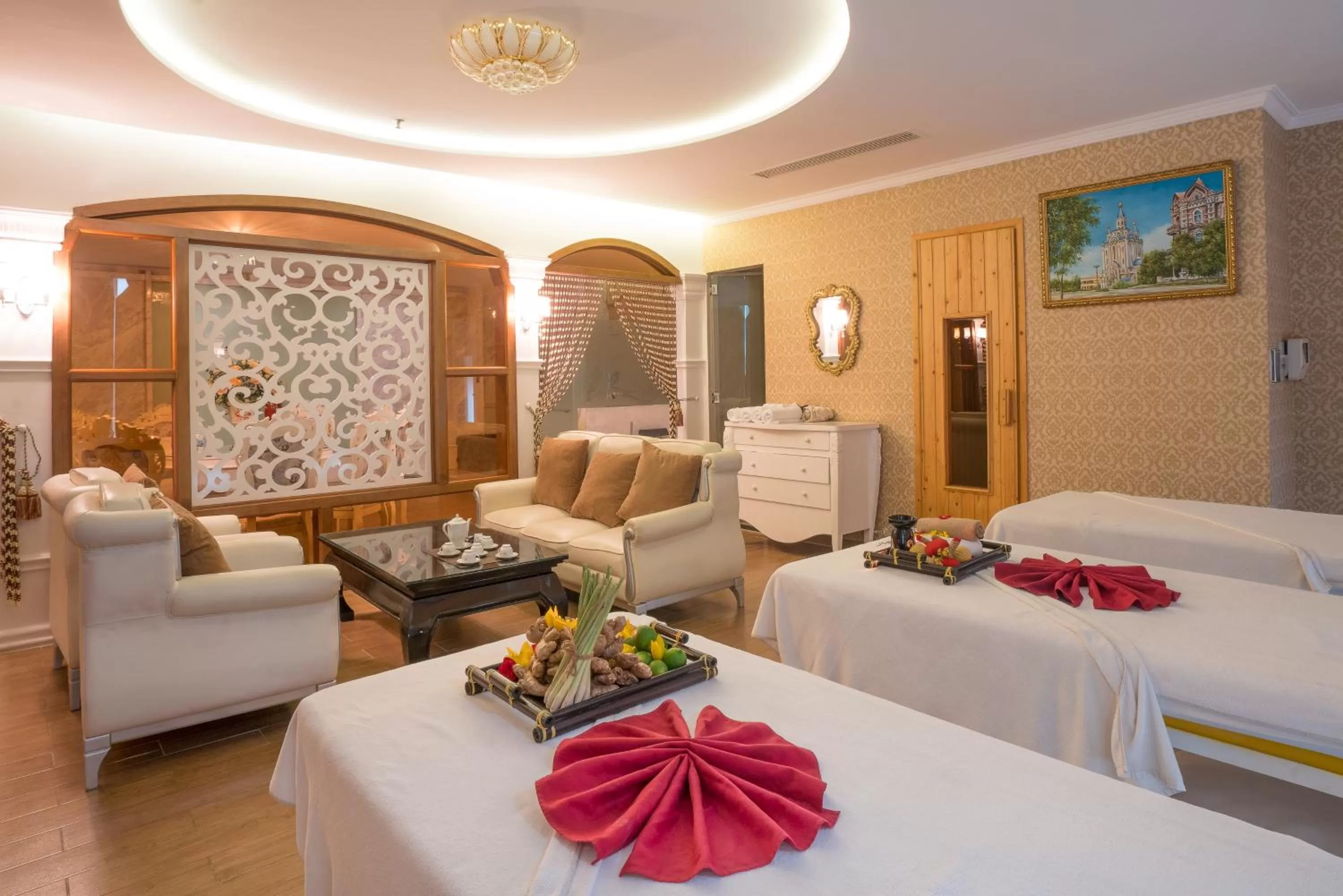 Spa and wellness centre/facilities, Bed in Galina Hotel & Spa