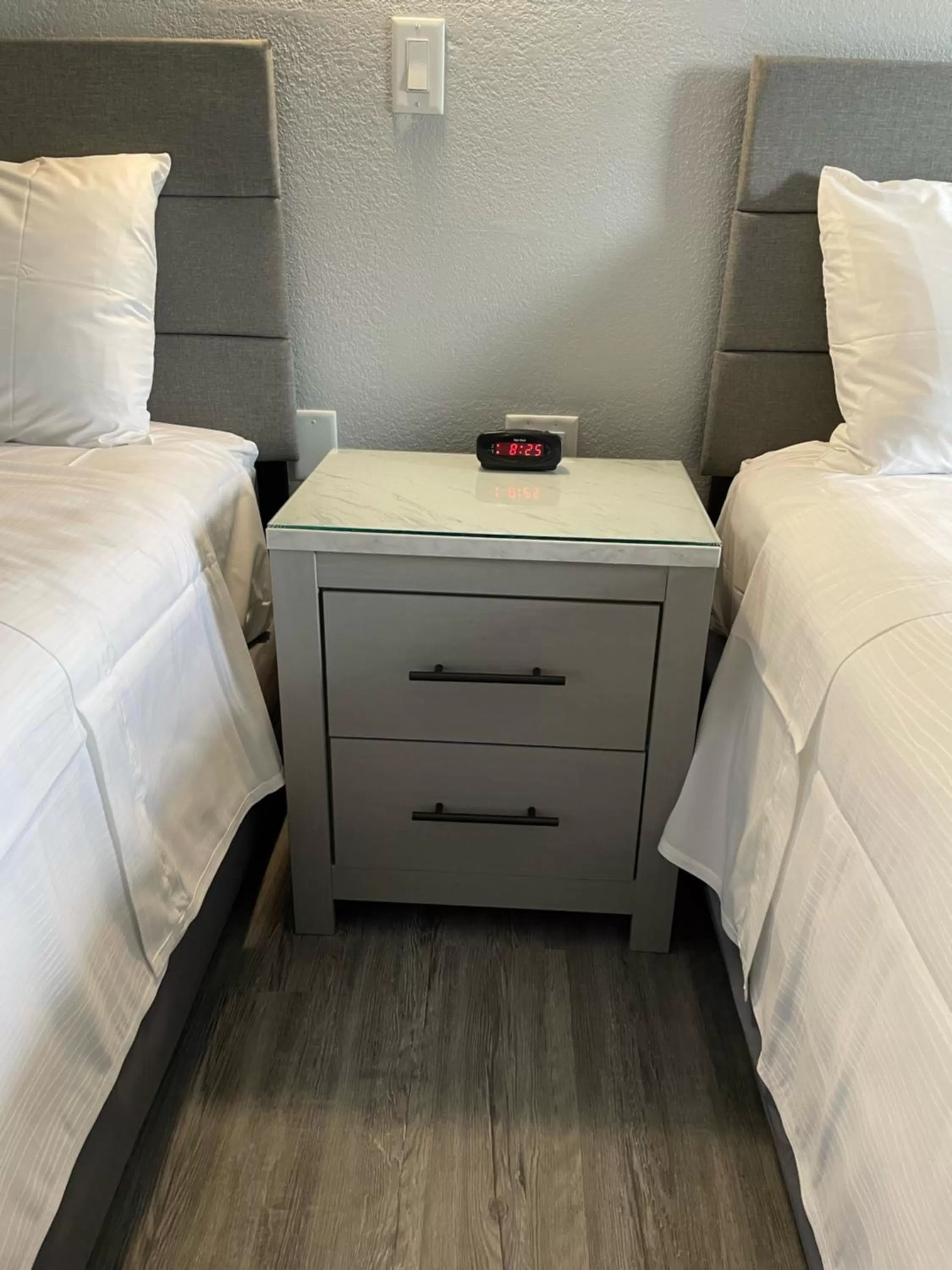 Bed in Schmidt's Creek Hotel