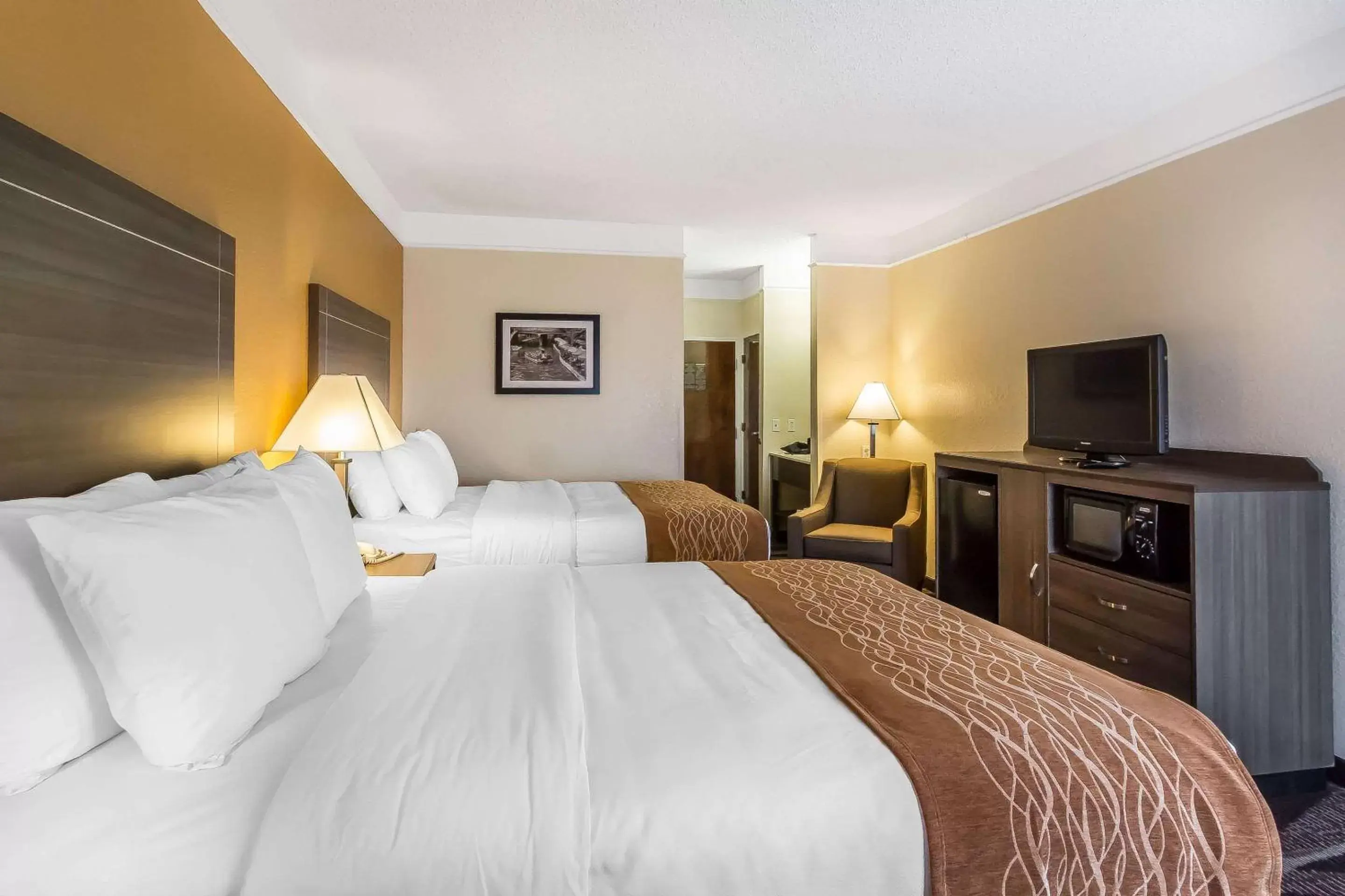 Photo of the whole room, Bed in Comfort Inn near Frost Bank Center Photo of the whole room, Bed in Comfort Inn near Frost Bank Center