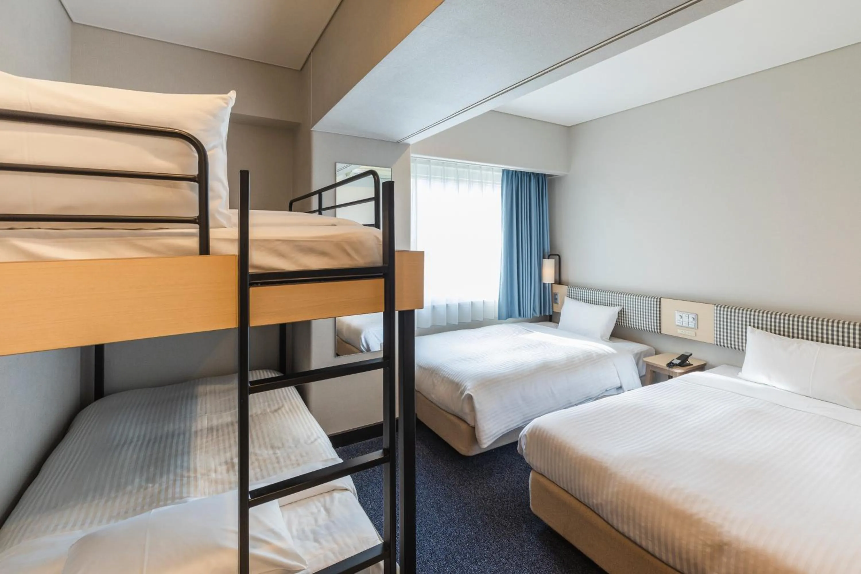 Photo of the whole room, Bed in Sotetsu Fresa Inn Tokyo-Toyocho