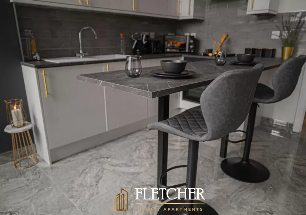 Kitchen/Kitchenette in Fletcher Apartments