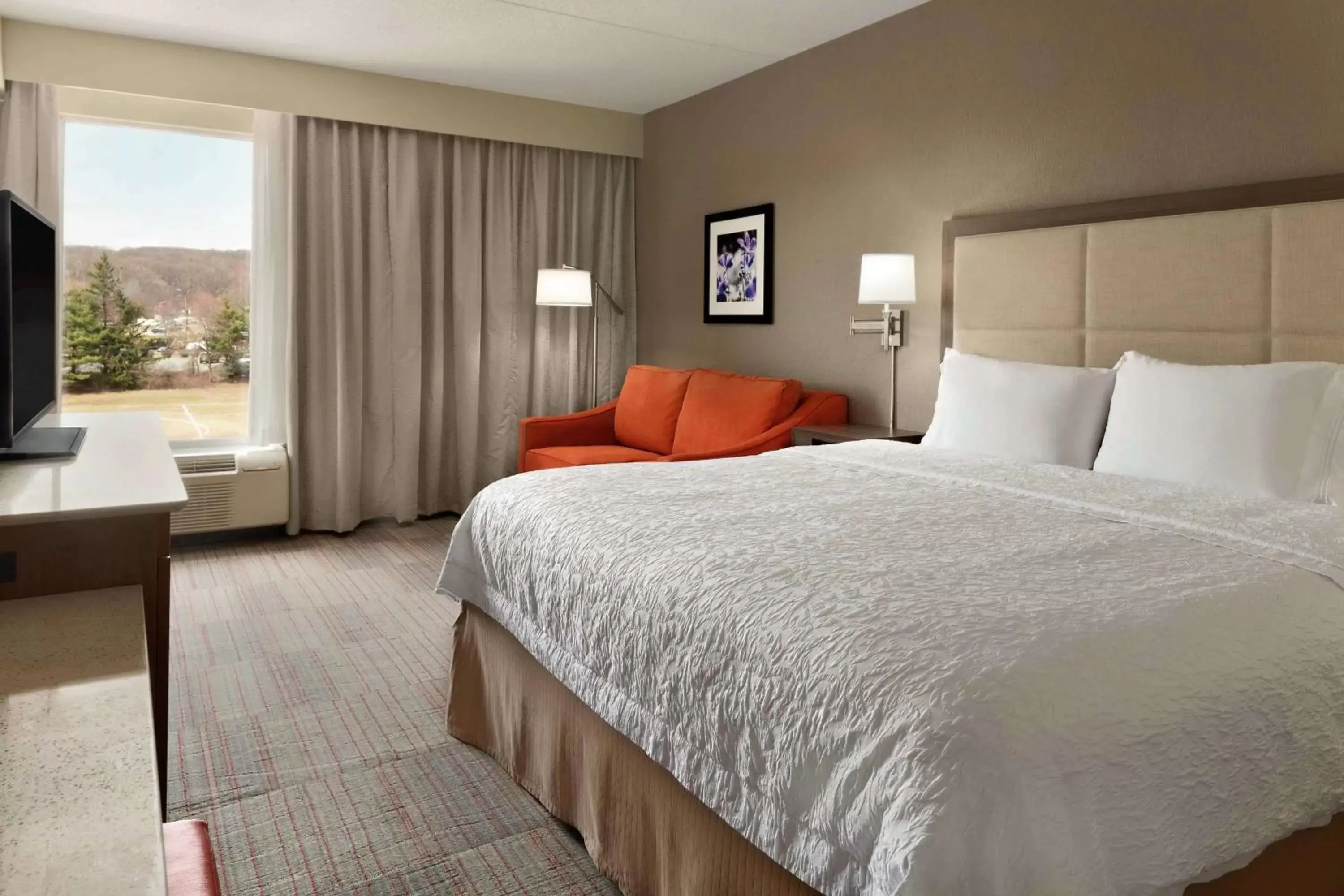 Bedroom, Bed in Hampton Inn Denville-Rockaway-Parsippany