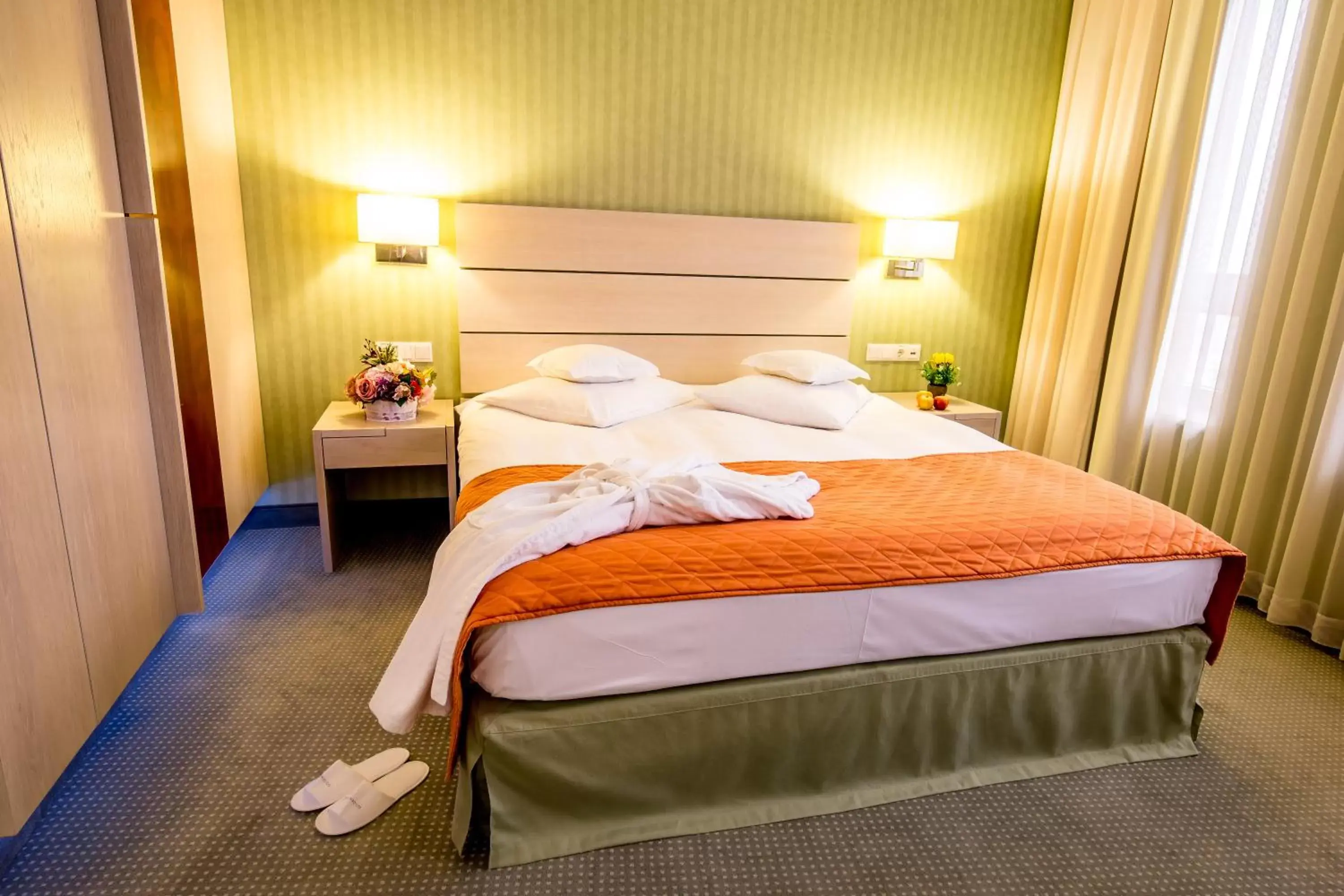 Bed in Hotel Golden Tulip Ana Tower Sibiu