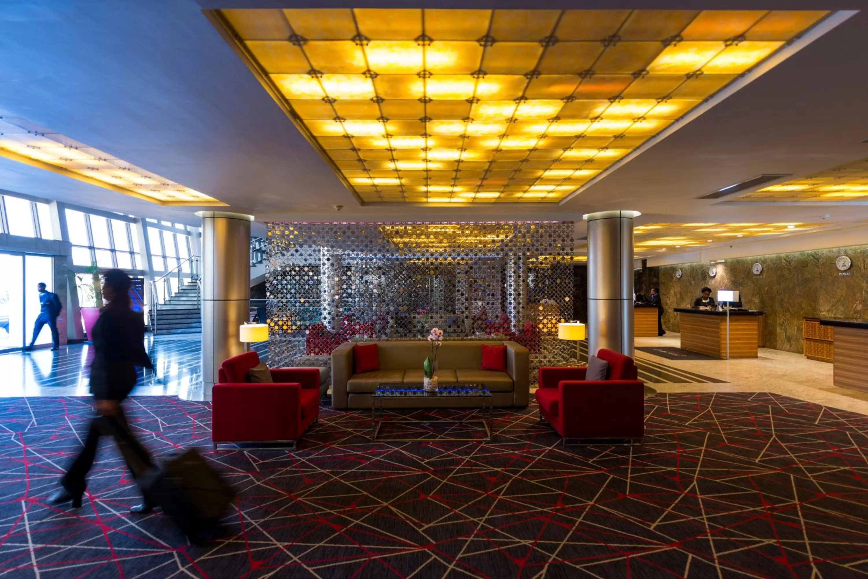 Lobby or reception in Radisson Blu Hotel Lusaka