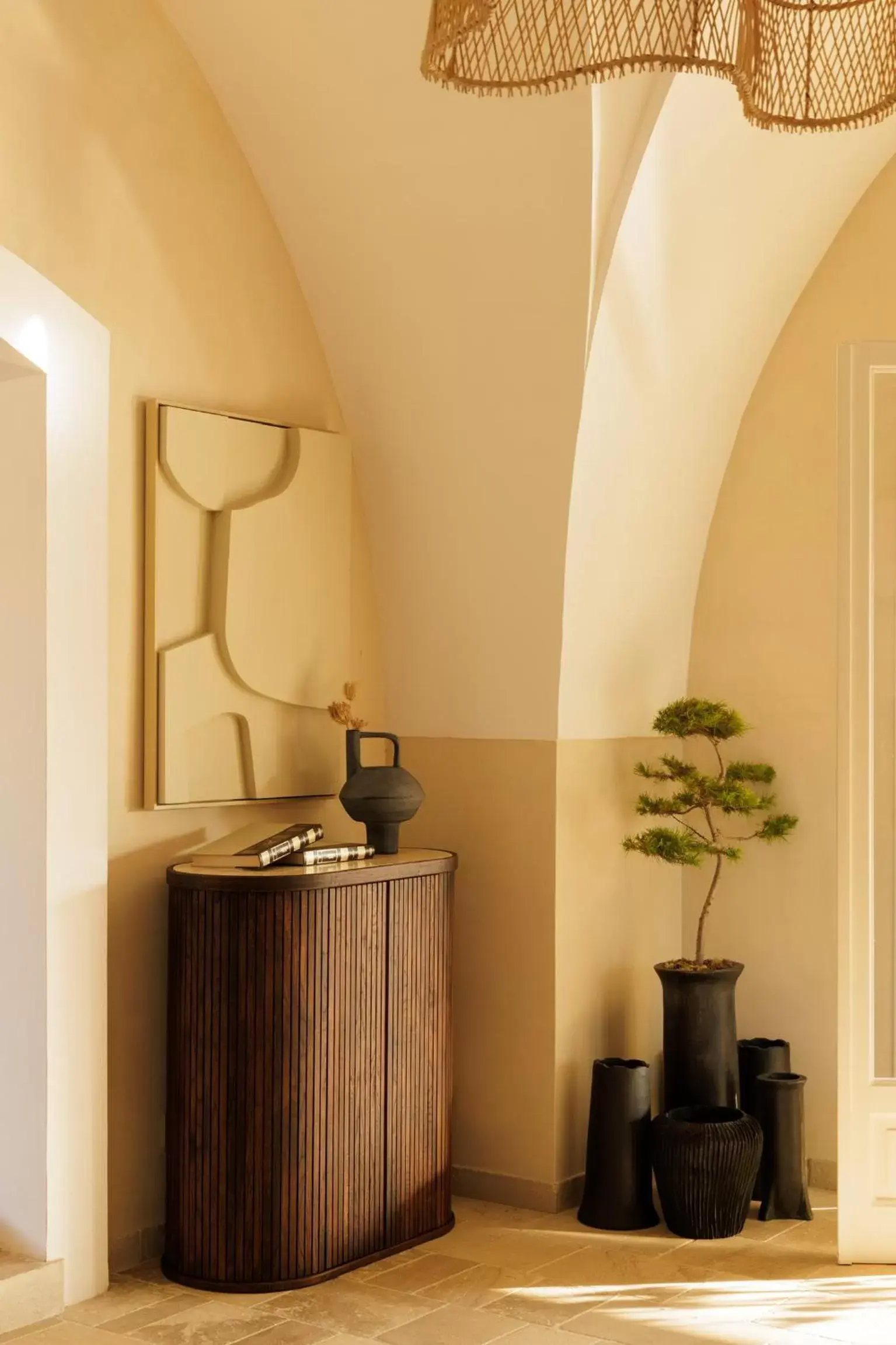 Living room, Kitchen/Kitchenette in Tenuta Negroamaro