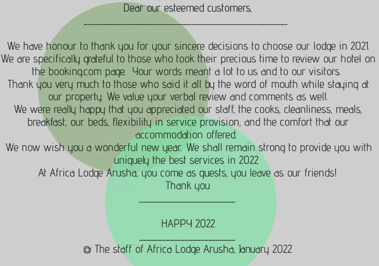 Property building, Logo/Certificate/Sign/Award in Africa Lodge Arusha