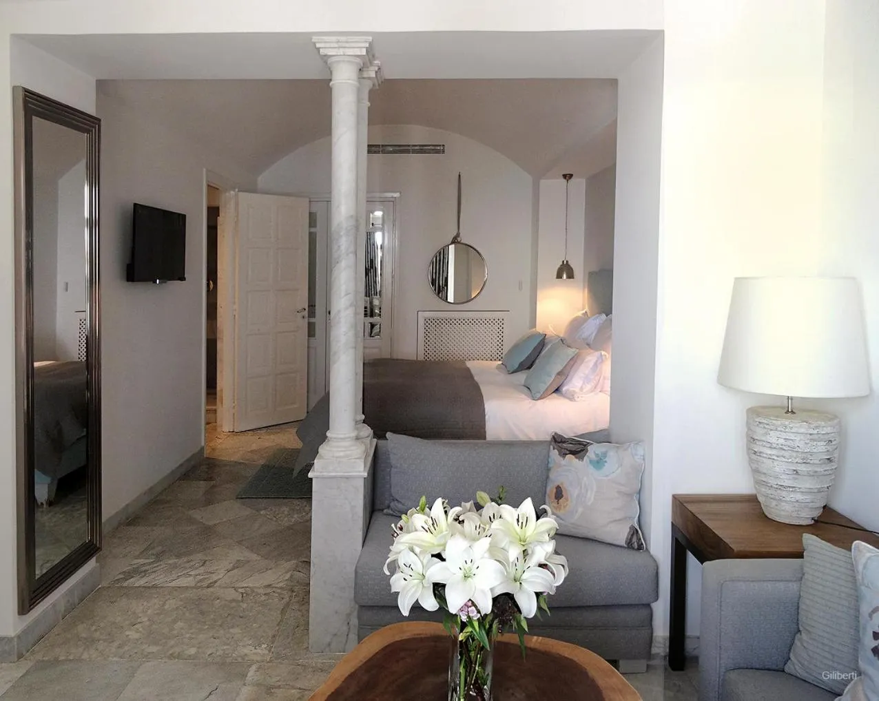 Bedroom in La Villa Bleue-Sidi Bou Said