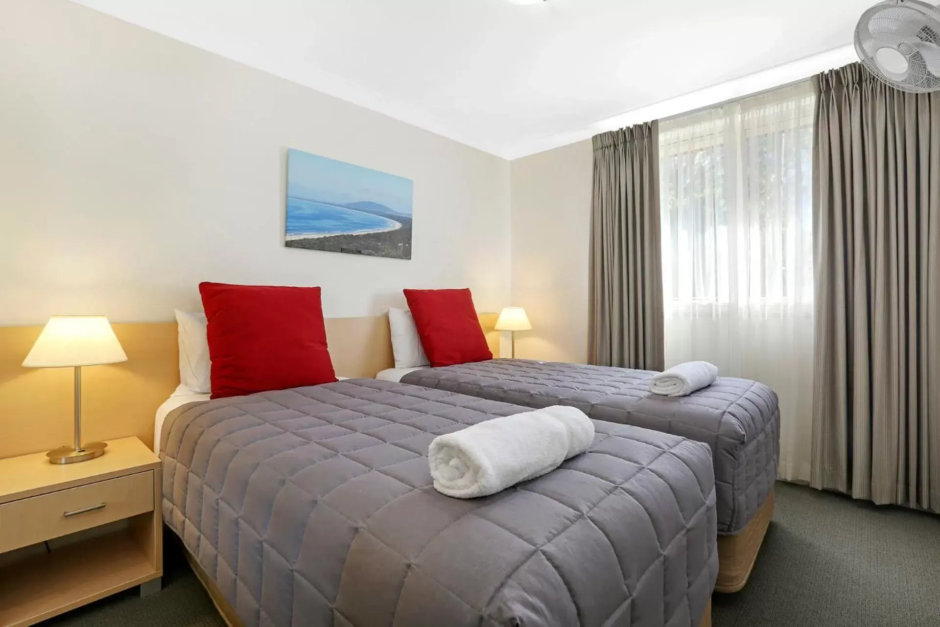 Bed in Terralong Terrace Apartments