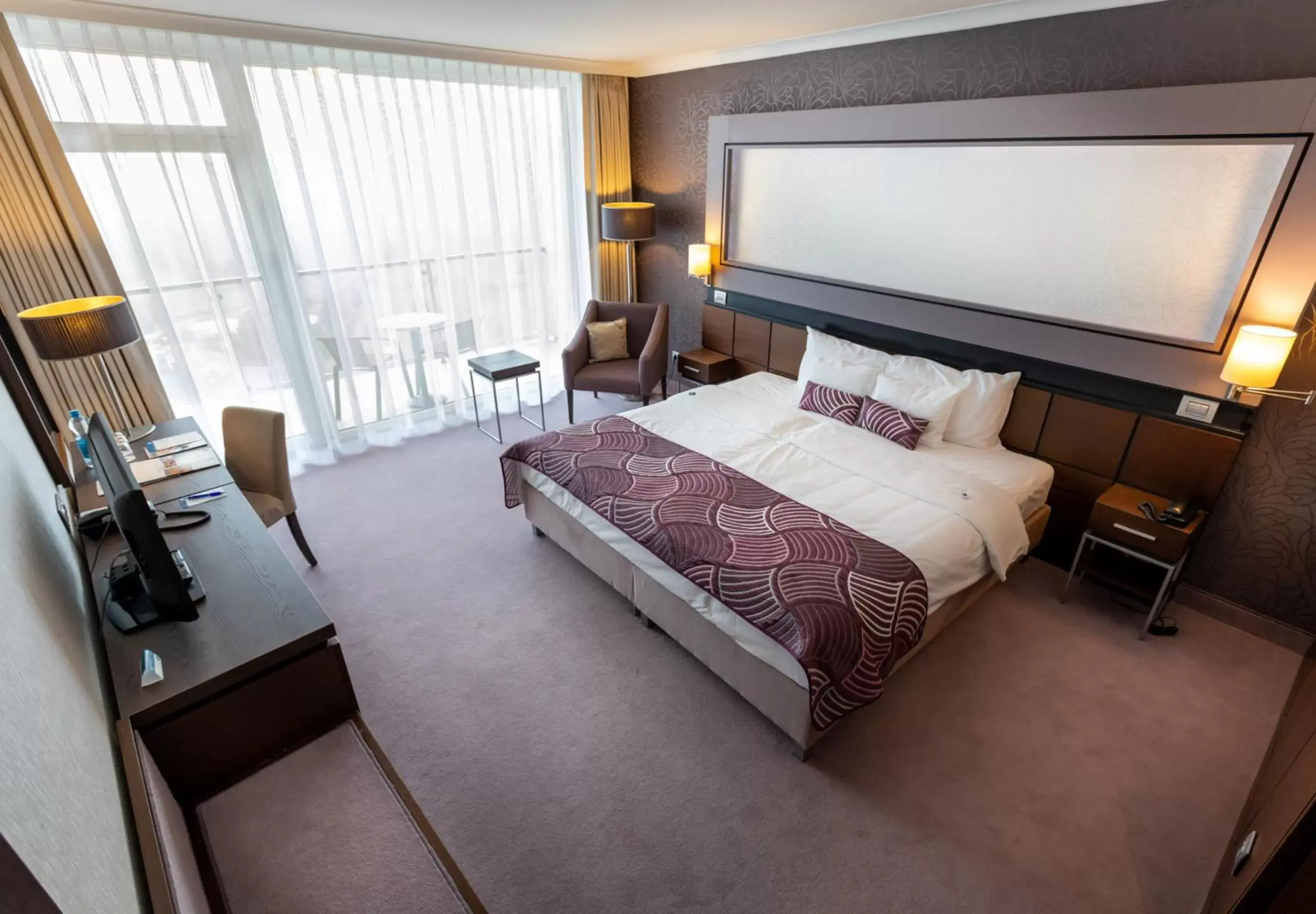 Bedroom in Aquaworld Resort Budapest