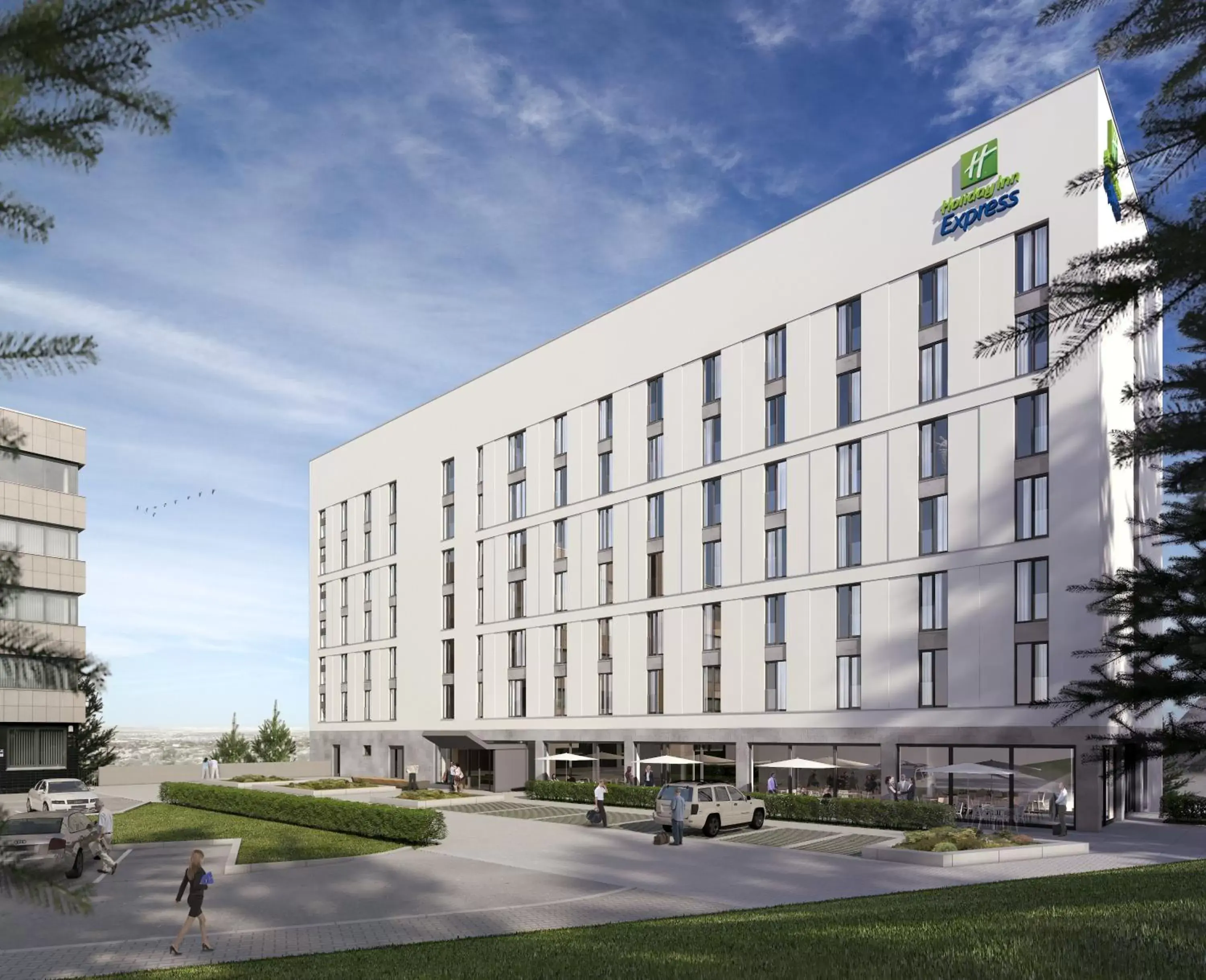 Property Building in Holiday Inn Express - Wiesbaden, an IHG Hotel