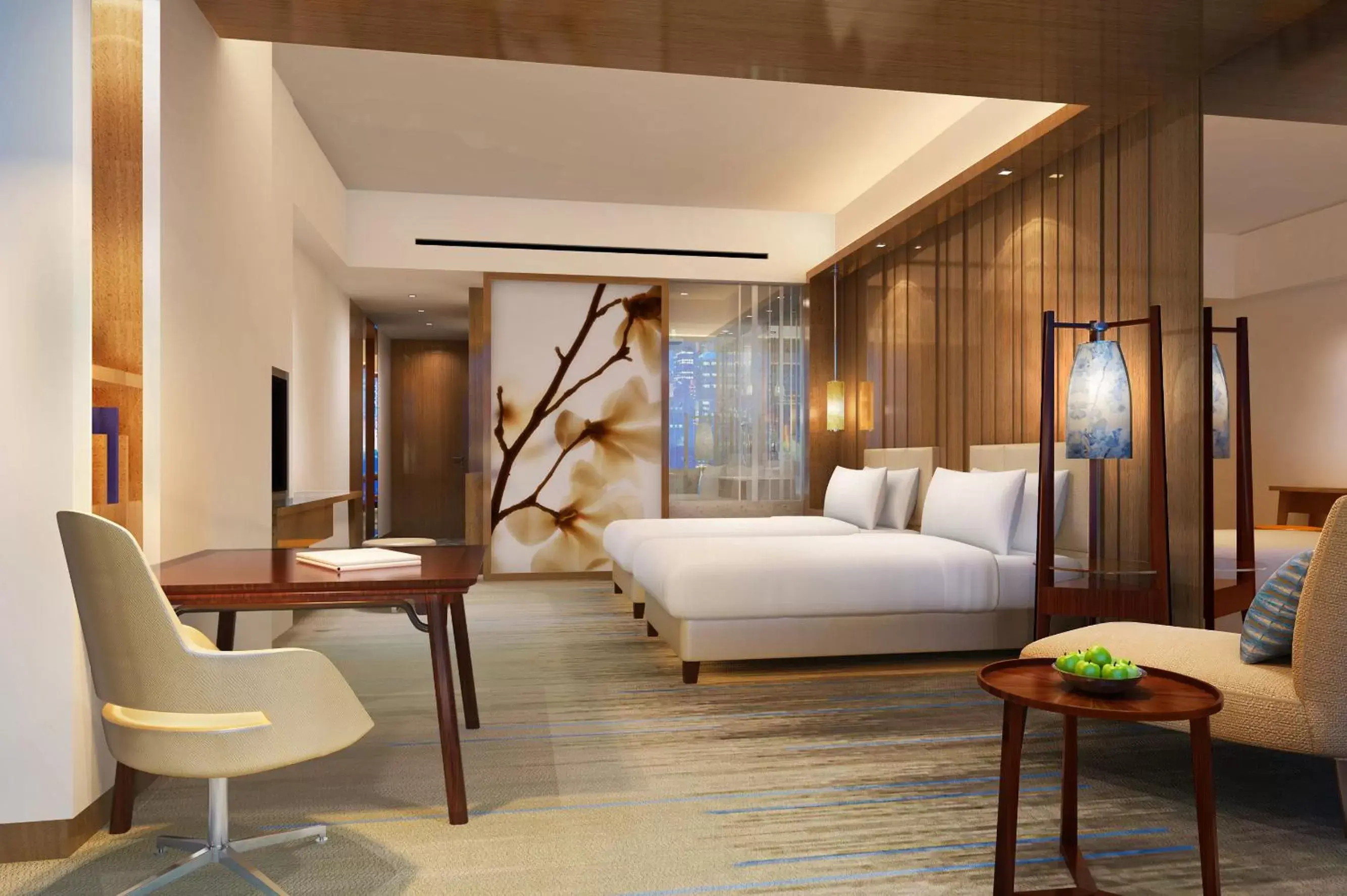 Twin Room - Club Access in Hyatt Regency Shanghai Wujiaochang