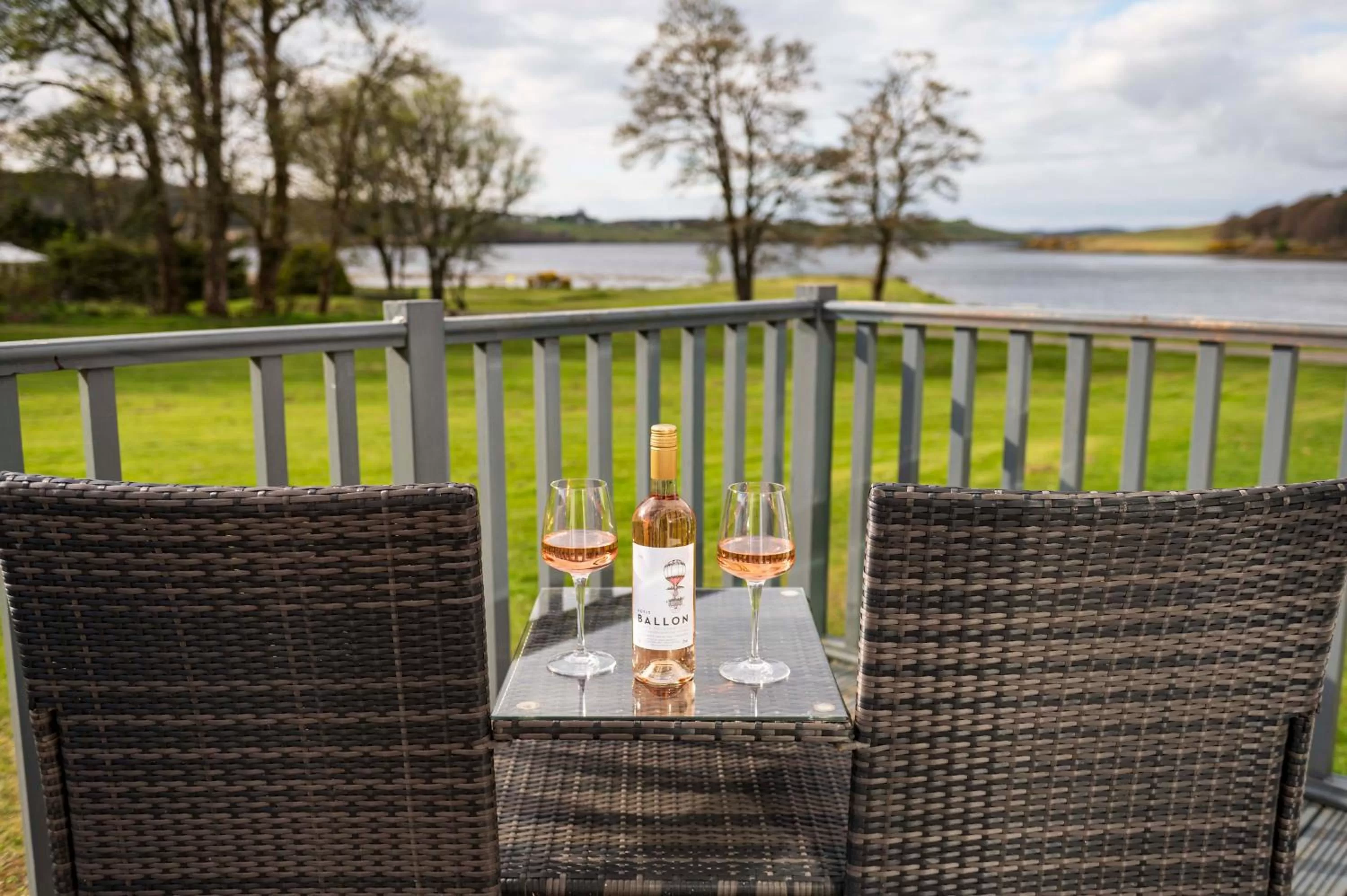 Sea view in Skeabost House Hotel