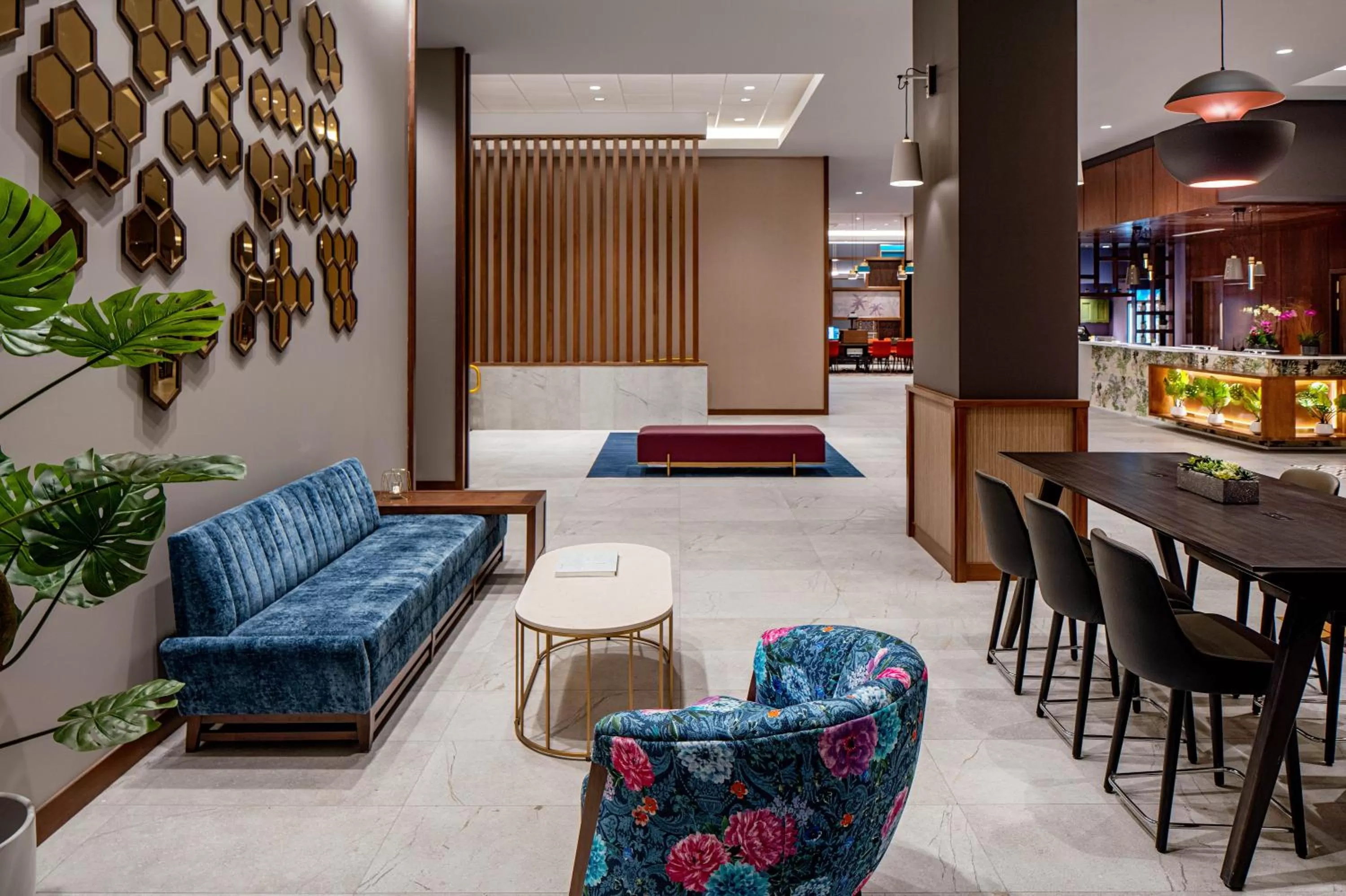 Lobby or reception in Hyatt House Tampa Downtown