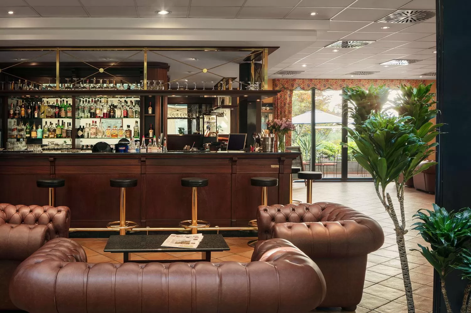 Lounge or bar in Hotel Roma Prague