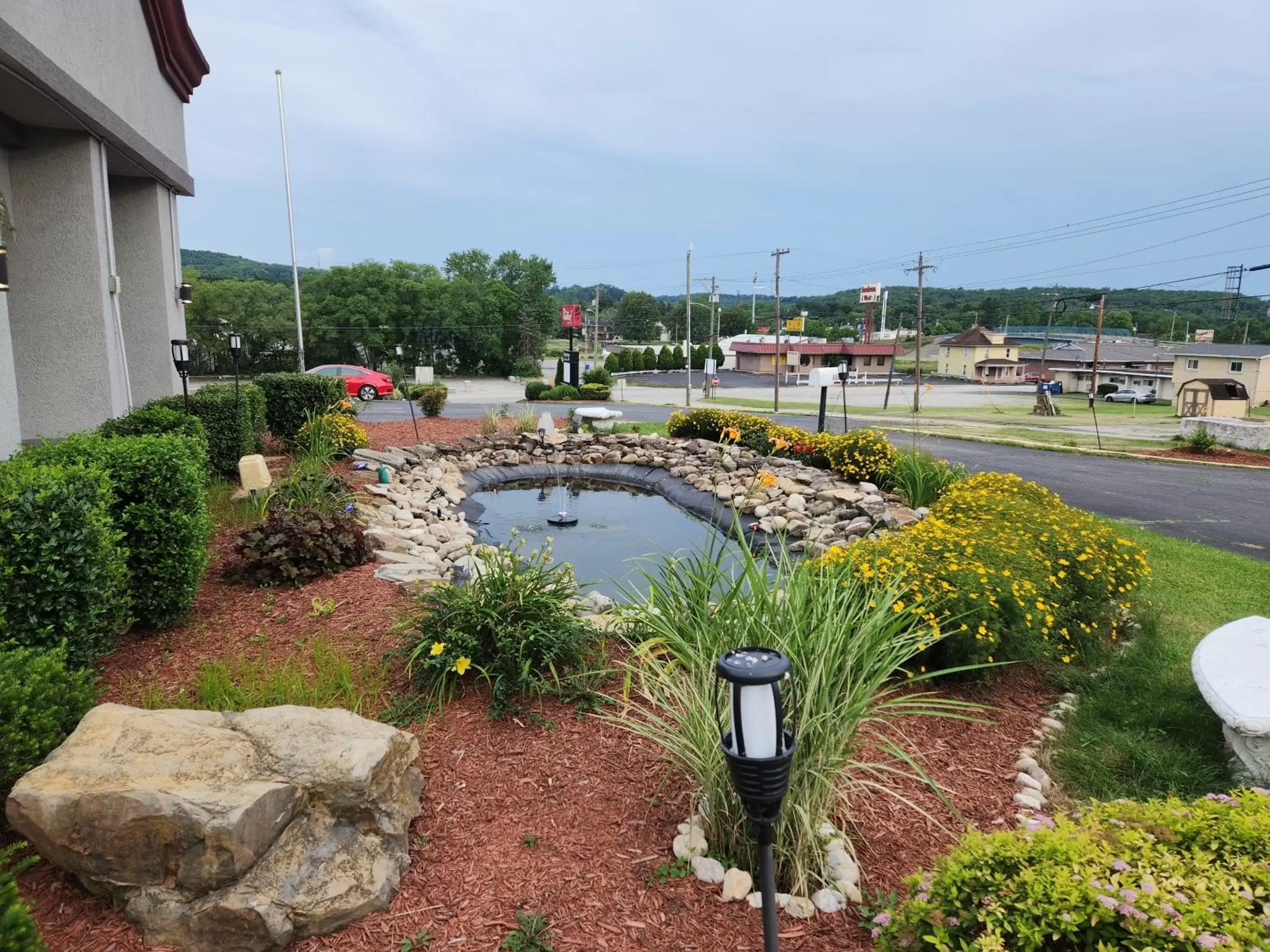 Property building, Pool View in Red Roof Inn New Stanton