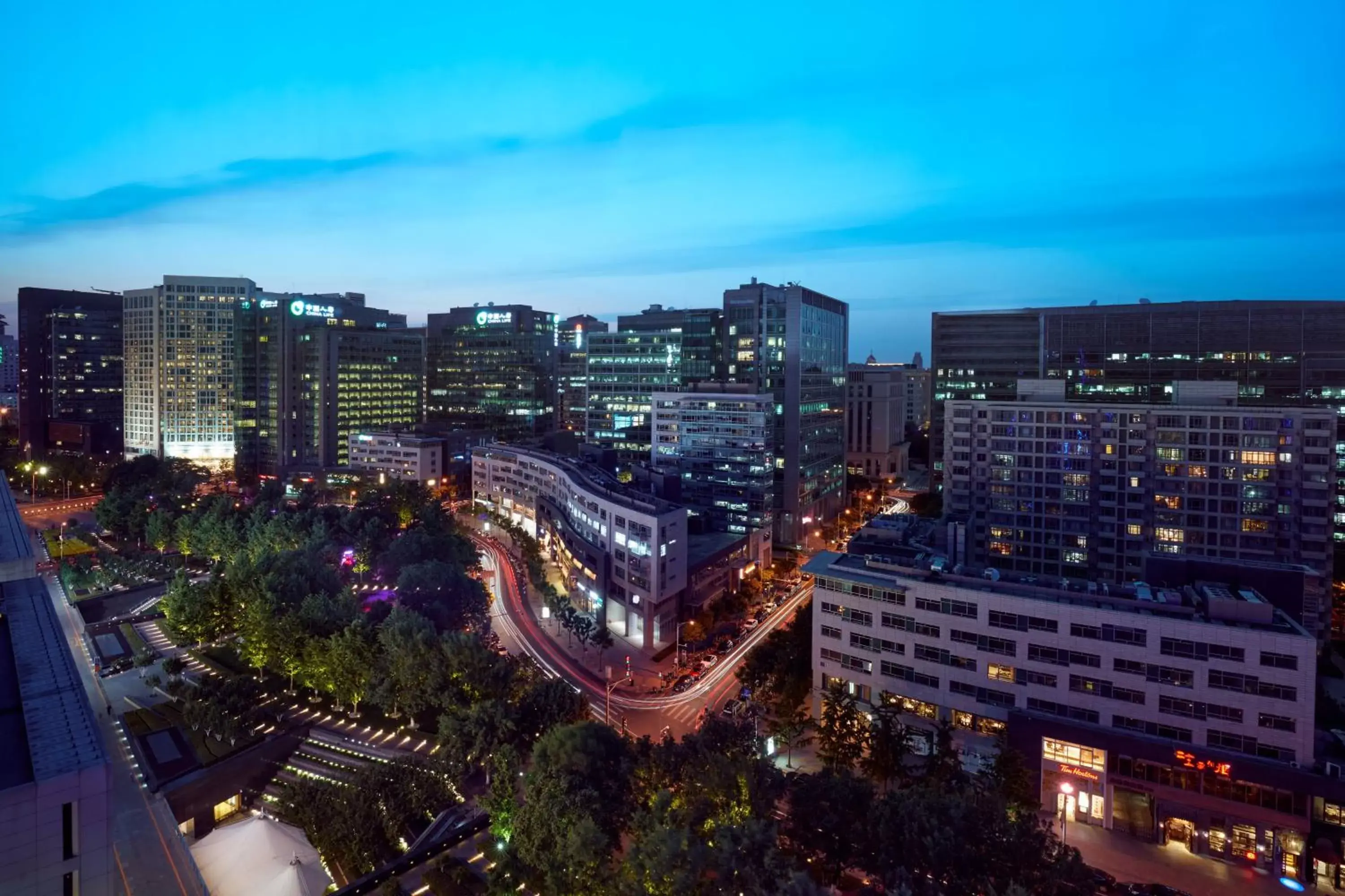 Photo of the whole room, Bird's-eye View in The Ritz-Carlton Beijing, Financial Street