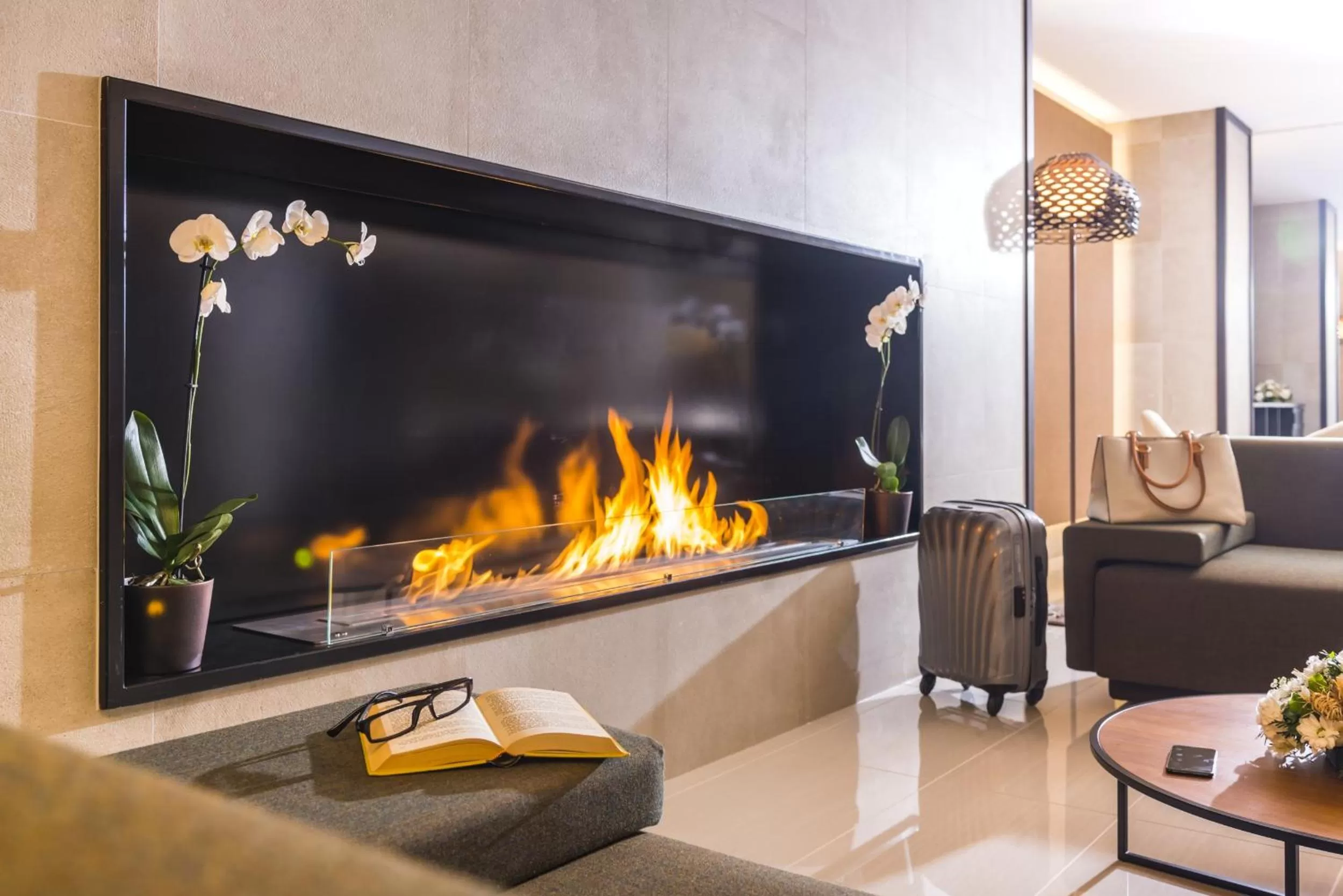 Communal lounge/ TV room in Hotel Marsol