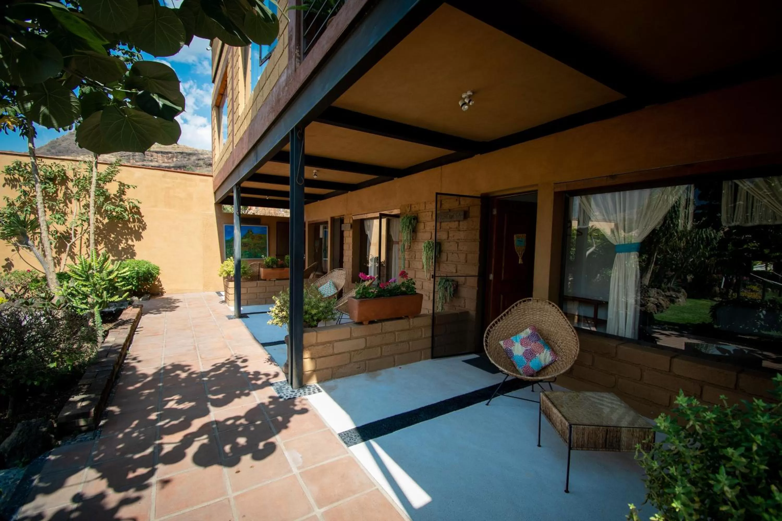 Balcony/Terrace in Quinta Ascensión Hotel Boutique Only Adults