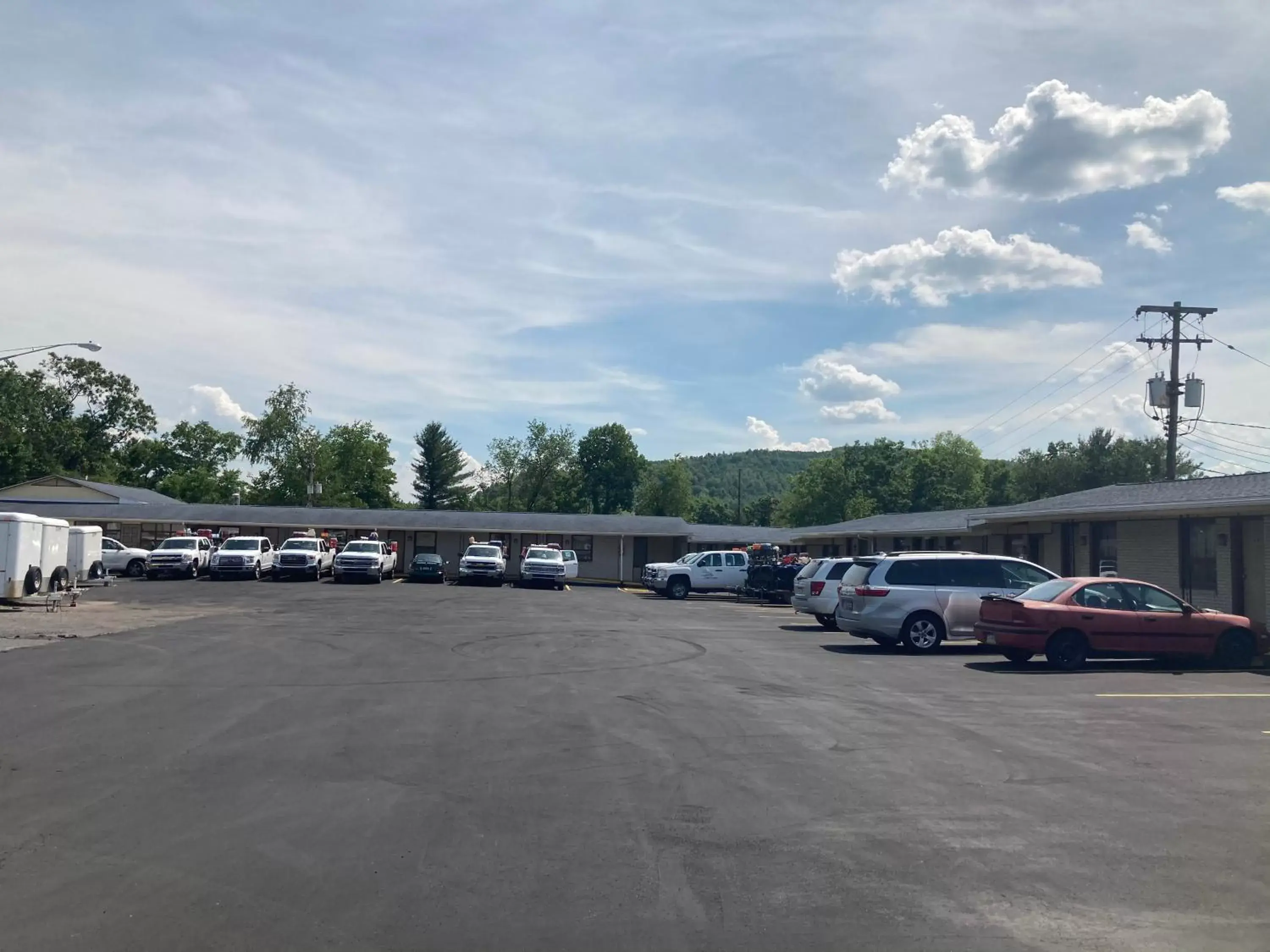 Parking in Budget Inn Clearfield PA