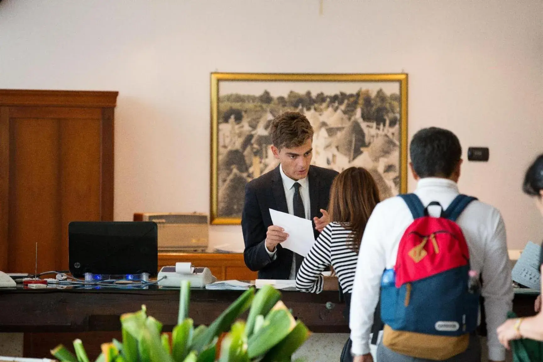 Lobby or reception in Hotel Ramapendula