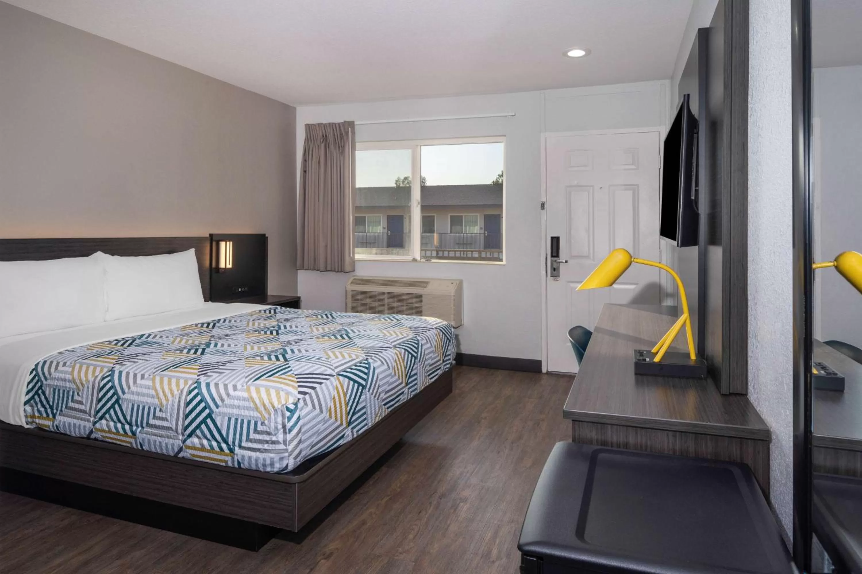 Photo of the whole room, Bed in Motel 6-Fontana, CA