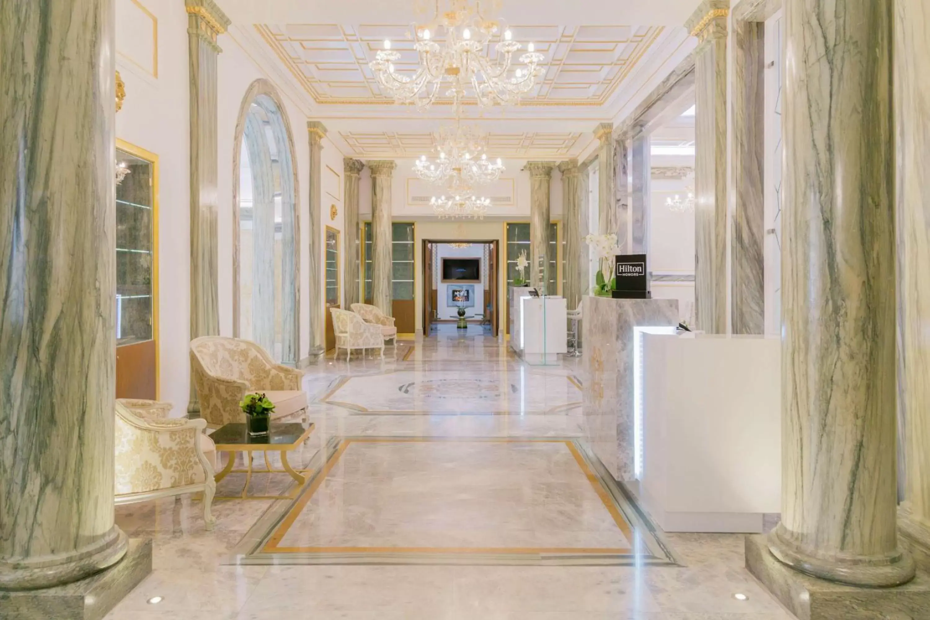 Lobby or reception in Aleph Rome Hotel, Curio Collection By Hilton